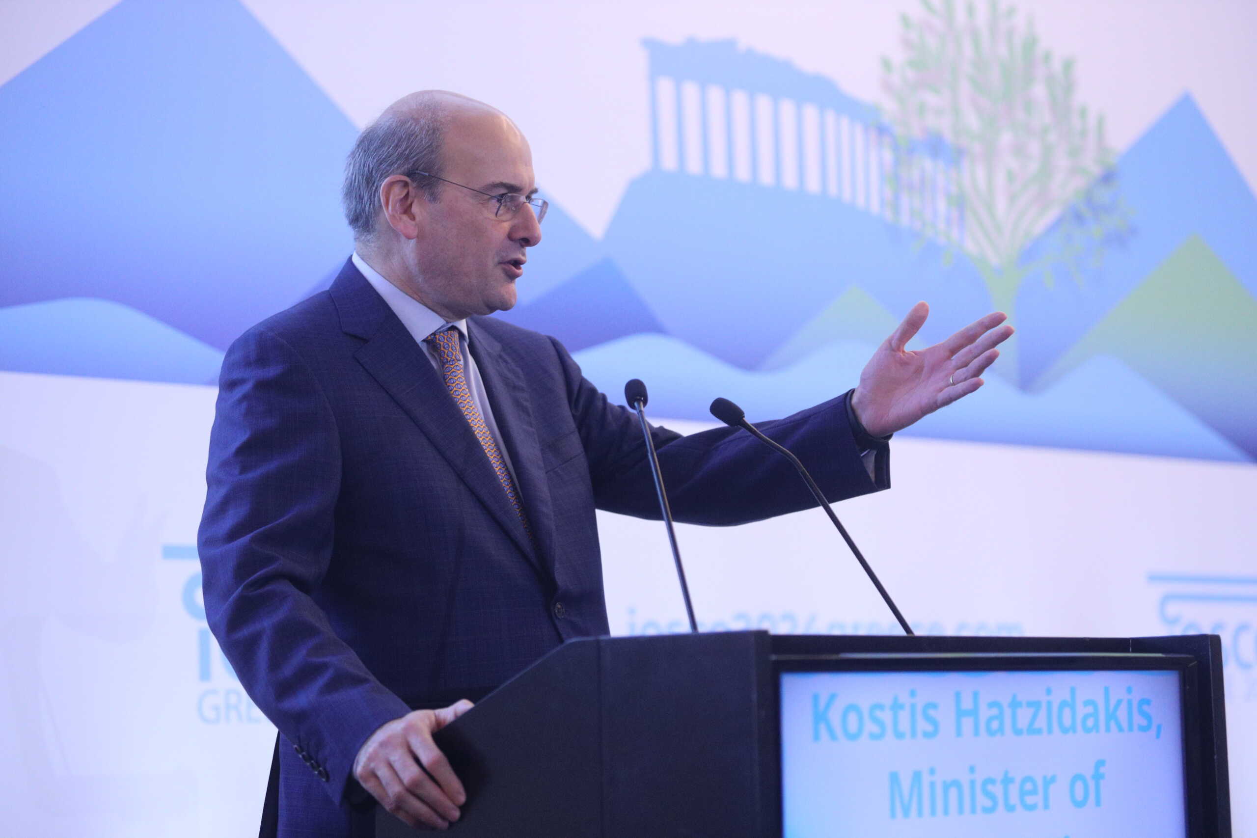Ομιλία του Πρωθυπουργού Κυριάκου Μητσοτάκη στο συνέδριο της Επιτροπής Κεφαλαιαγοράς με θέμα "Climate in the Center of Economy", Τετάρτη 29 Μαΐου 2024. 
(ΓΙΑΝΝΗΣ ΠΑΝΑΓΟΠΟΥΛΟΣ