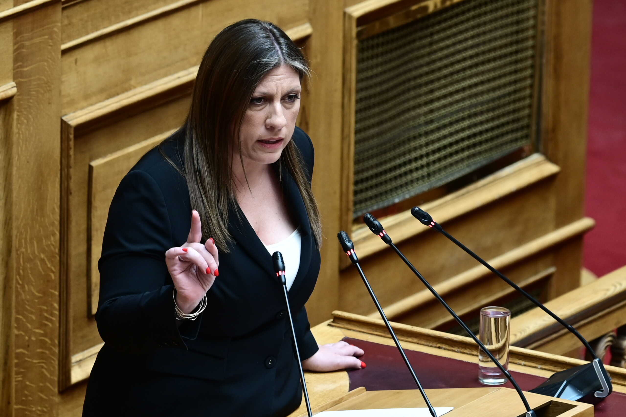 Συζήτηση στην Ολομέλεια της Βουλής και ψήφιση επί της αρχής, των άρθρων και του συνόλου του σχεδίου νόμου "Αναμόρφωση του προγράμματος "Στέγαση και Εργασία για τους αστέγους" και άλλες ρυθμίσεις για τη βελτίωση των υπηρεσιών κοινωνικής πρόνοιας - Σύσταση οριζόντιων υποστηρικτικών υπηρεσιών του Υπουργείου Κοινωνικής Συνοχής και Οικογένειας και άλλες διατάξεις", Μεγάλη Δευτέρα 29 Απριλίου 2024. 
(ΜΙΧΑΛΗΣ ΚΑΡΑΓΙΑΝΝΗΣ