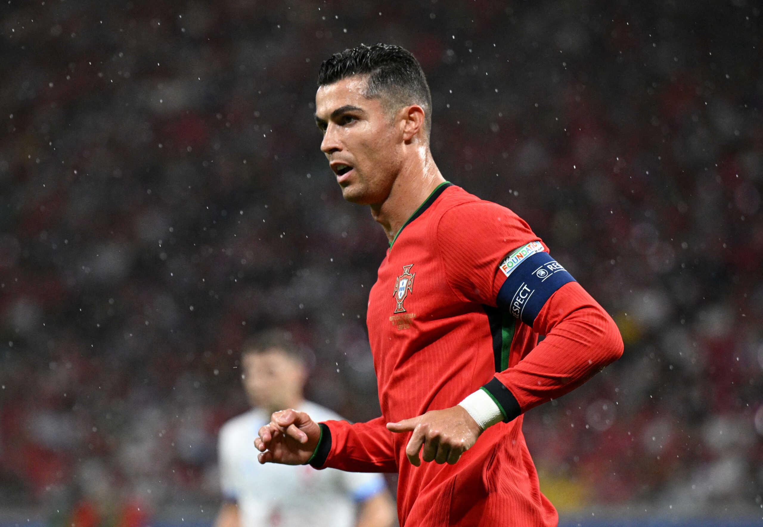 Soccer Football - Euro 2024 - Group F - Portugal v Czech Republic - Leipzig Stadium, Leipzig, Germany - June 18, 2024  Portugal's Cristiano Ronaldo REUTERS