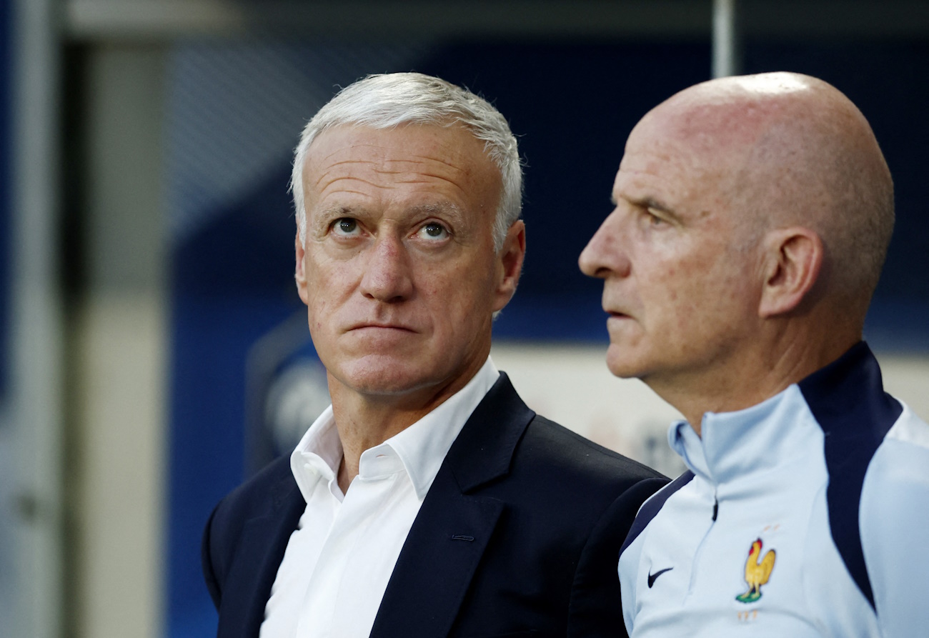 Soccer Football - International Friendly - France v Canada - Stade Matmut-Atlantique, Bordeaux, France - June 9, 2024 France coach Didier Deschamps before the match REUTERS