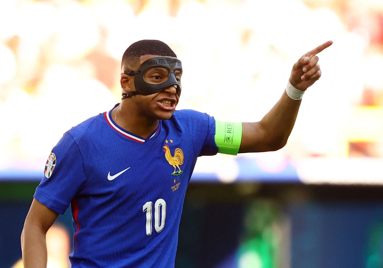 Soccer Football - Euro 2024 - Group D - France v Poland - Dortmund BVB Stadion, Dortmund, Germany - June 25, 2024 France's Kylian Mbappe reacts REUTERS