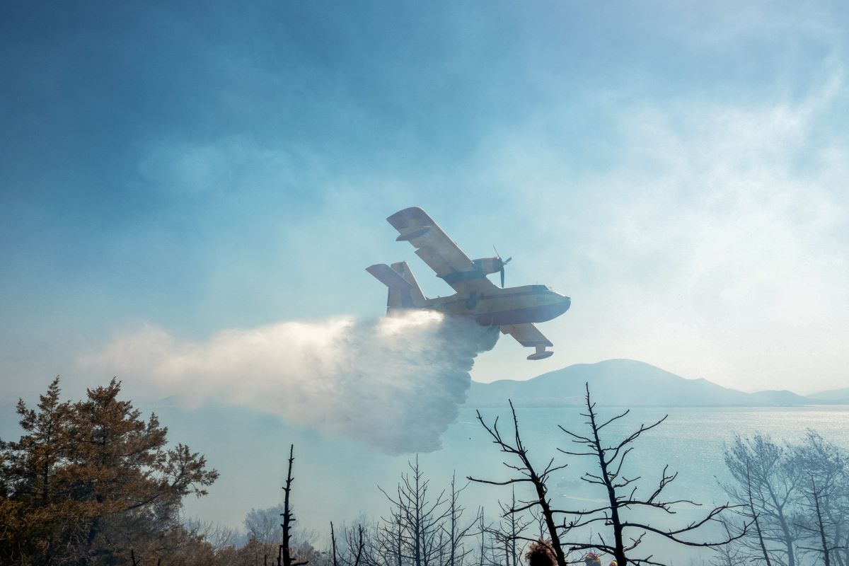 Πυροσβεστική: Χειροπέδες σε δυο άτομα για τις φωτιές σε Νάξο και Φωκίδα