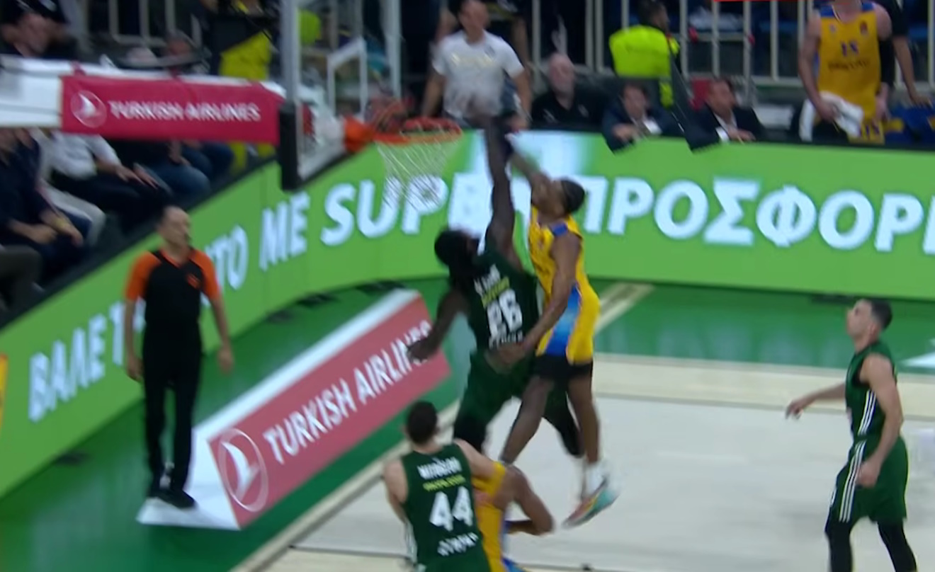 Euroleague: Καλάθι από το Παναθηναϊκός – Μακάμπι στην κορυφή του top10 με τους πιο «τρελούς» πόντους της σεζόν