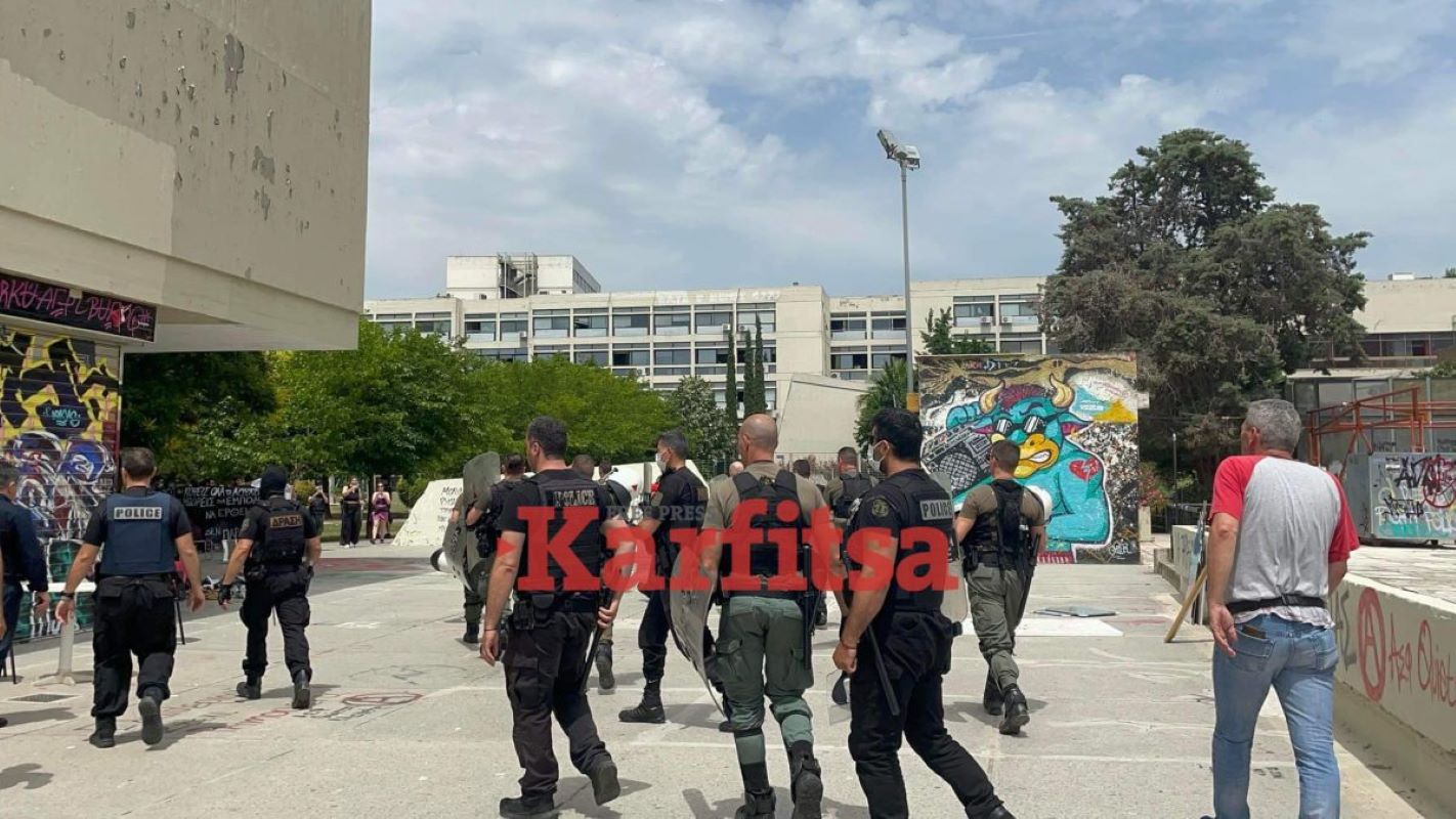 Θεσσαλονίκη: Ανακατάληψη και νέα αστυνομική επιχείρηση στη Θεολογική του ΑΠΘ