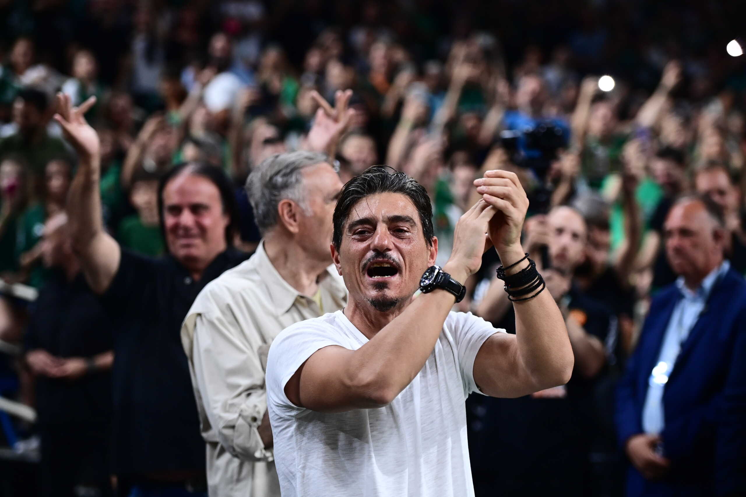 Banned from entering stadiums for 8 months