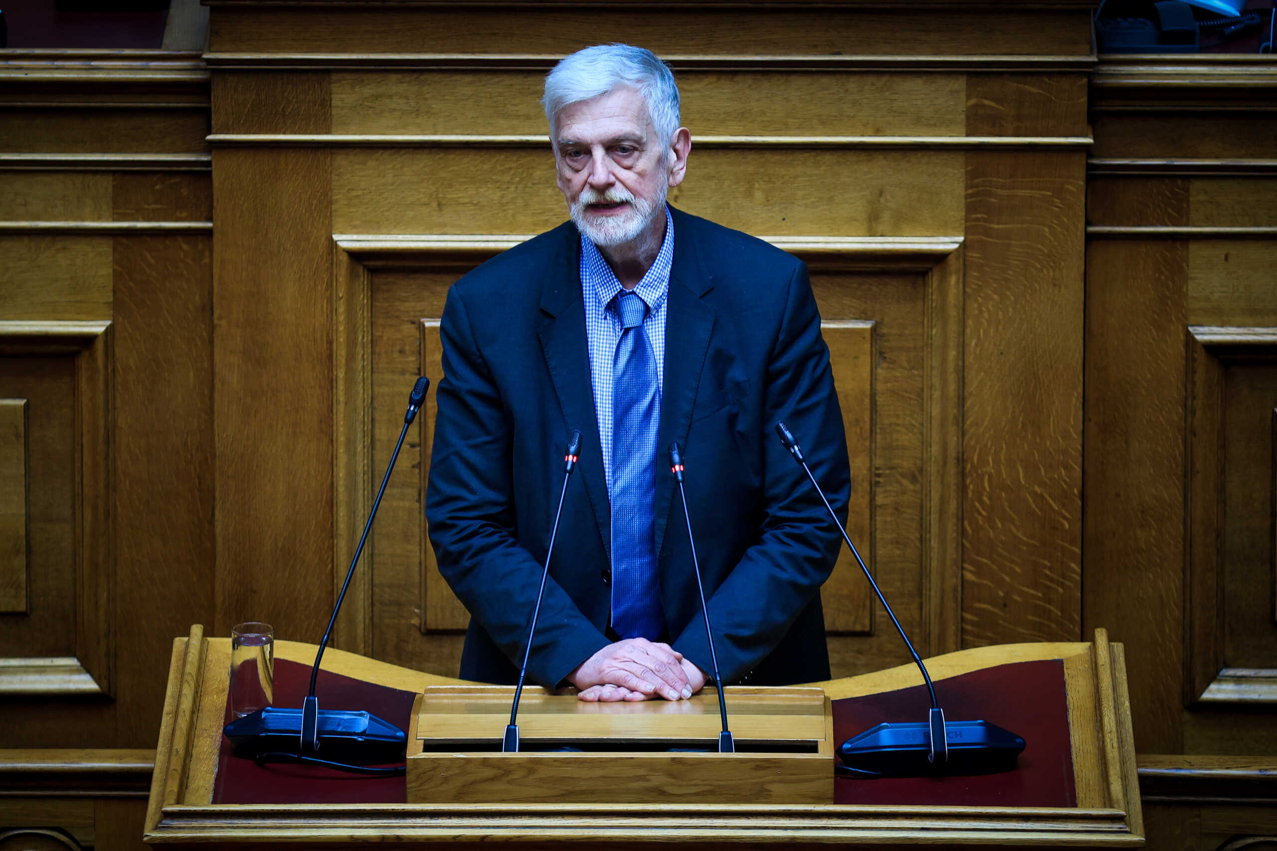 Συζήτηση στην Ολομέλεια της Βουλής, των άρθρων και του συνόλου του σχεδίου νόμου "Κύρωση της Συμφωνίας Αεροπορικών Υπηρεσιών μεταξύ της Κυβέρνησης της Ελληνικής Δημοκρατίας και της Κυβέρνησης της Μογγολίας", Τρίτη 27 Φεβρουαρίου 2024. 
(ΓΙΩΡΓΟΣ ΚΟΝΤΑΡΙΝΗΣ