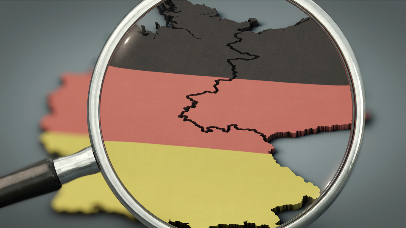 Symbolic image: Division of Germany into East and West