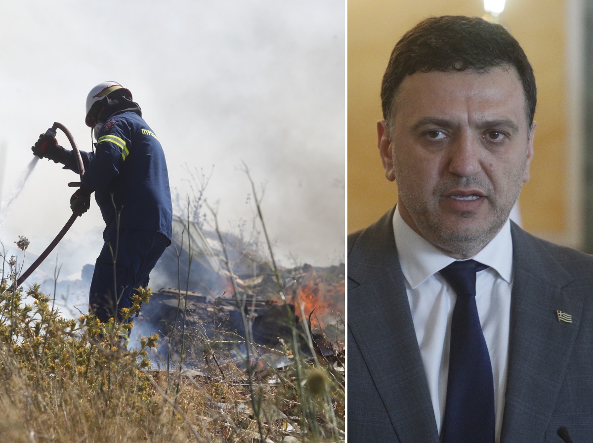 Εμπρησμό αποκάλυψε ο Βασίλης Κικίλιας για τη Βάρης – Κορωπίου – Όλα τα μέτωπα που έχουν σημάνει συναγερμό στην Πυροσβεστική