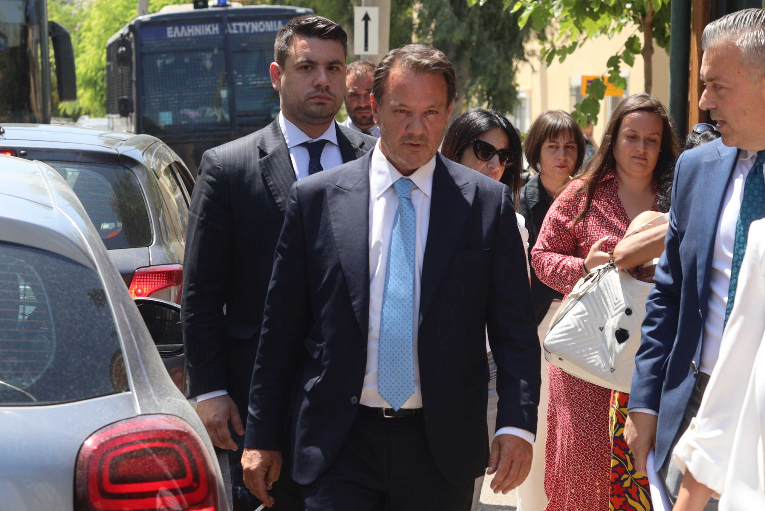 Απολογία στον ανακριτή του ποινικολόγου που κατηγορείται για ενδοοικογενειακή βία, Δευτέρα 17 Ιουνίου 2024. 
(ΓΙΑΝΝΗΣ ΠΑΝΑΓΟΠΟΥΛΟΣ
