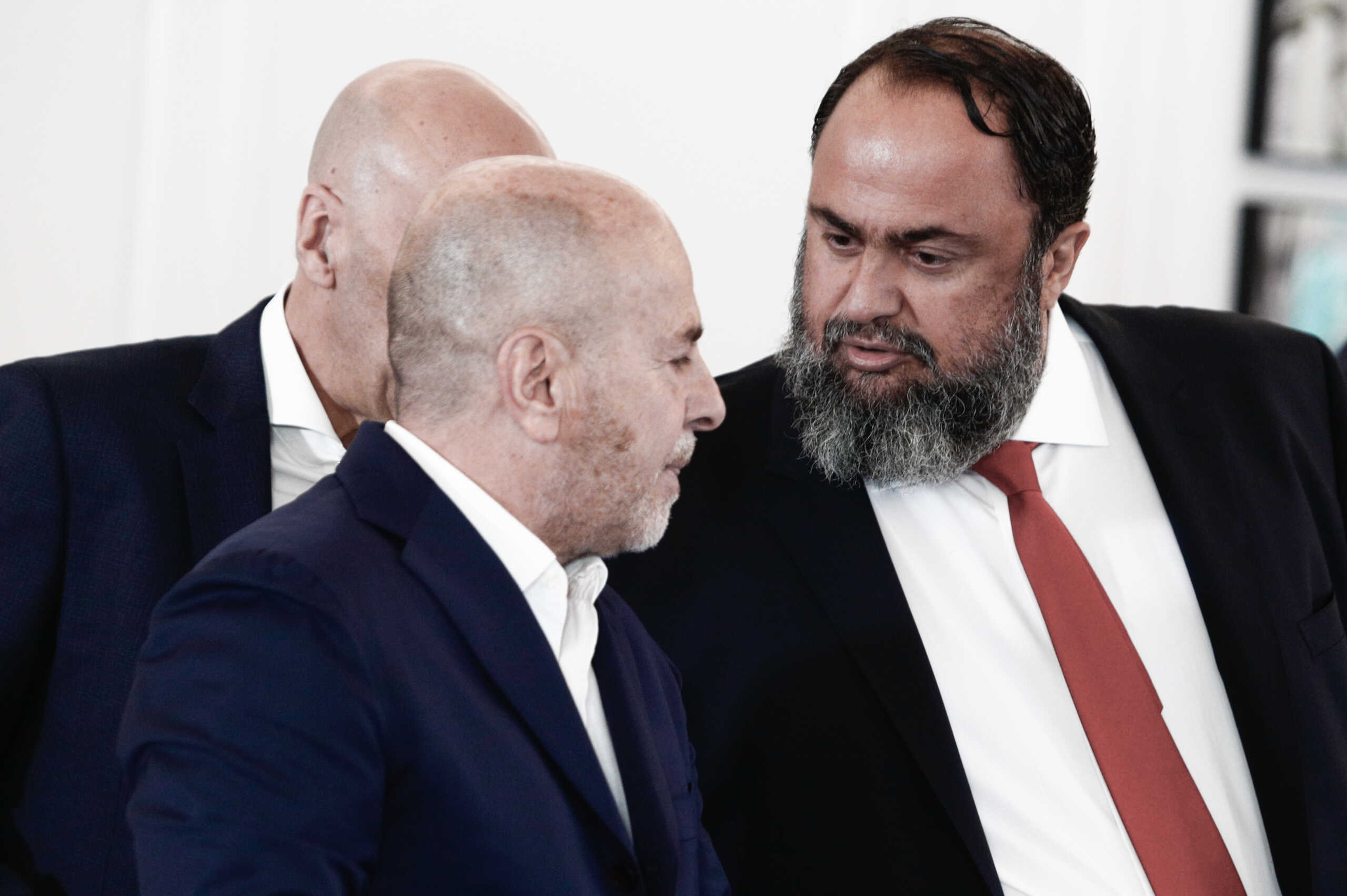 ΣΥΝΑΝΤΗΣΗ ΤΟΥ ΠΡΩΘΥΠΟΥΡΓΟΥ ΚΥΡΙΑΚΟΥ ΜΗΤΣΟΤΑΚΗ ΜΕ ΤΟΝ ΠΡΟΕΔΡΟ ΤΗΣ UEFA ALEKSANDER CEFERIN ΚΑΙ ΠΡΟΕΔΡΩΝ ΤΩΝ ΠΑΕ (ΣΩΤΗΡΗΣ ΔΗΜΗΤΡΟΠΟΥΛΟΣ