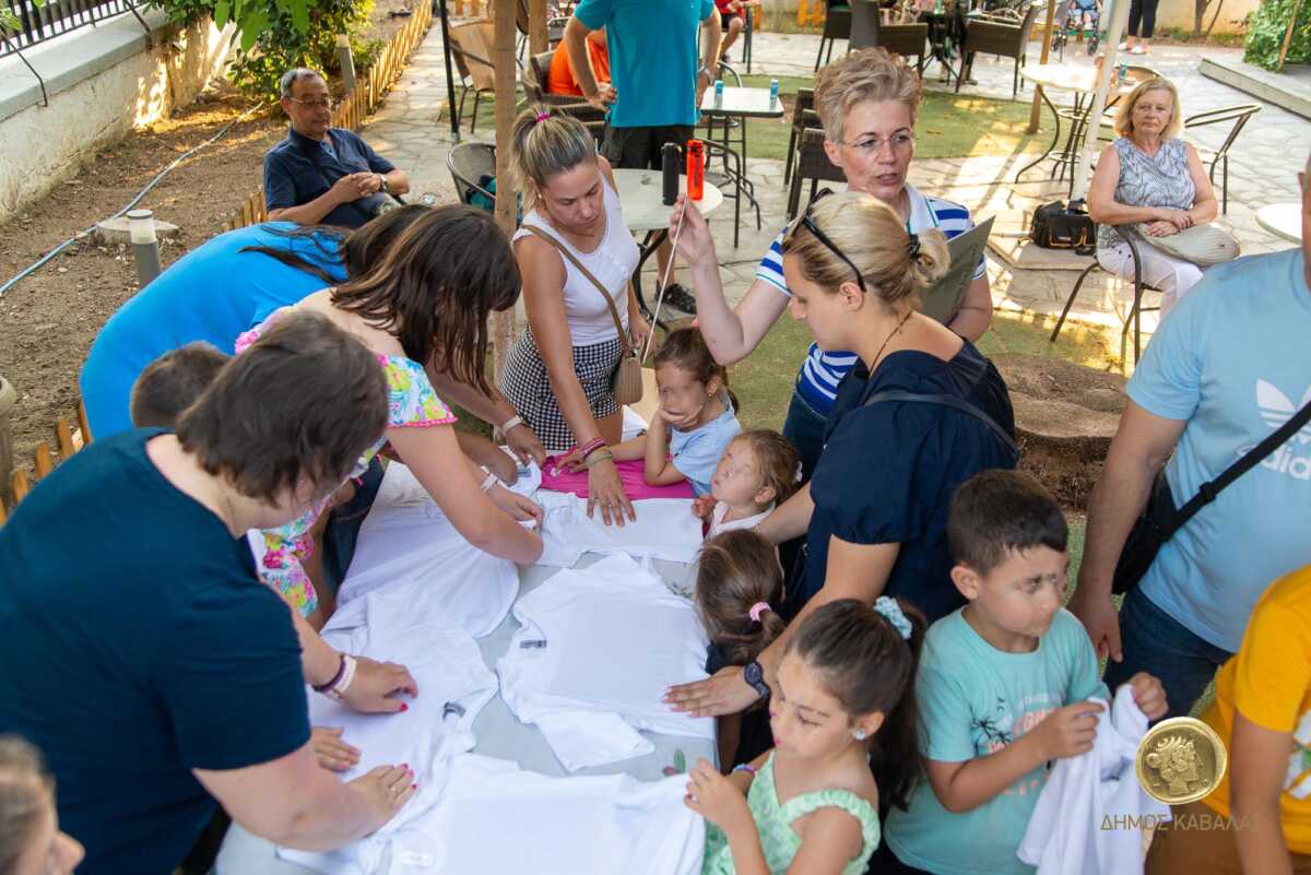 Καβάλα: Το έμβλημα της ΧΧ Τεθωρακισμένης Μεραρχίας έγινε πηγή έμπνευση για μικρούς καλλιτέχνες