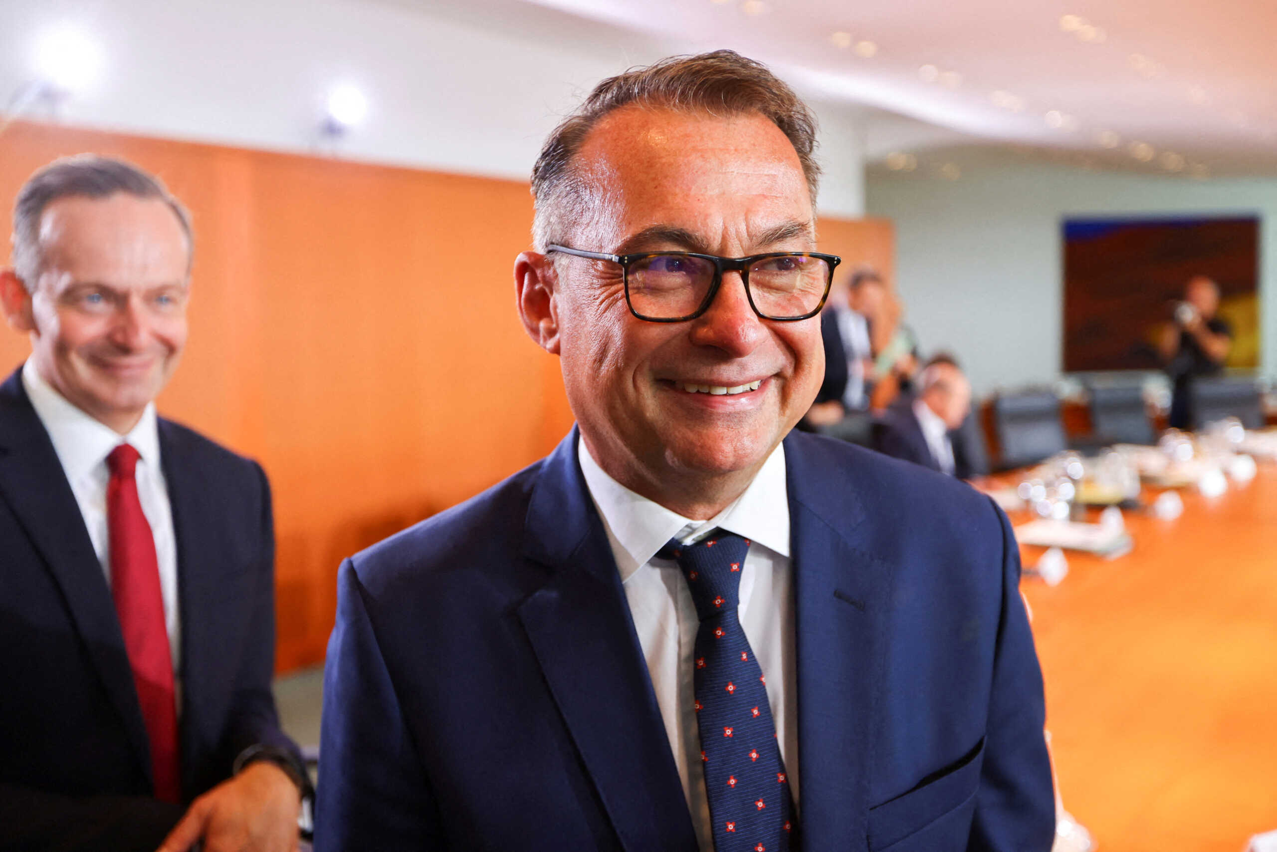 FILE PHOTO: Joachim Nagel, President of Germany's Bundesbank, attends the weekly cabinet meeting in Berlin, July 5, 2023. REUTERS