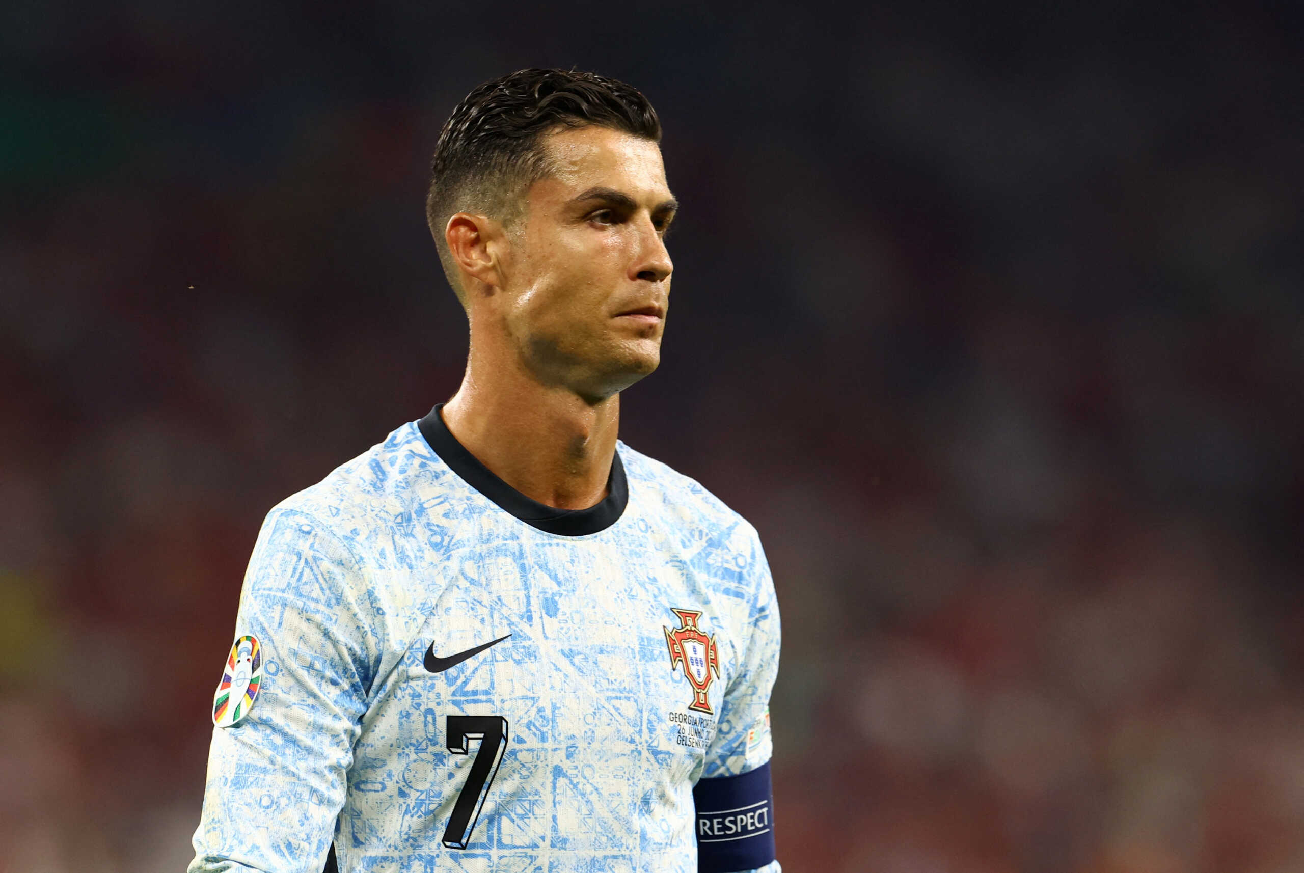 Soccer Football - Euro 2024 - Group F - Georgia v Portugal - Arena AufSchalke, Gelsenkirchen, Germany - June 26, 2024  Portugal's Cristiano Ronaldo REUTERS