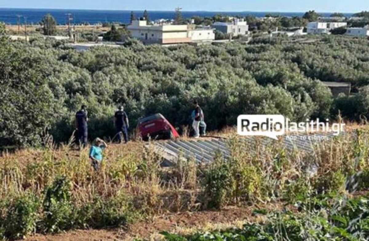 Ιεράπετρα: Νεκρός 55χρονος οδηγός μέσα σε αυτοκίνητο που «κρεμόταν» σε γκρεμό