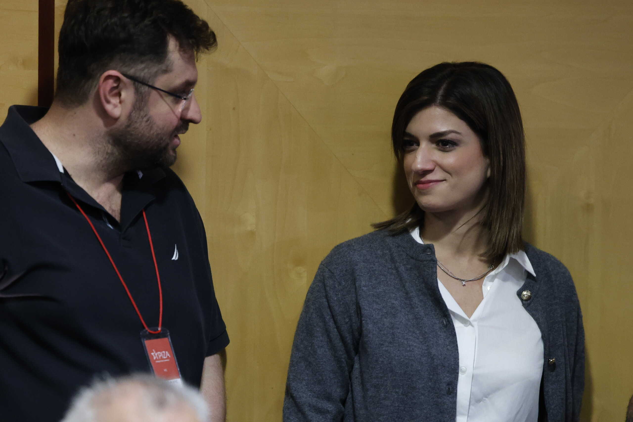 Δεύτερη ημέρα εργασιών της συνεδρίασης της Κεντρικής Επιτροπής του ΣΥΡΙΖΑ - Προοδευτική Συμμαχία, στην Αθήνα, Κυριακή 12 Νοεμβρίου 2023. 
(ΓΙΩΡΓΟΣ ΚΟΝΤΑΡΙΝΗΣ