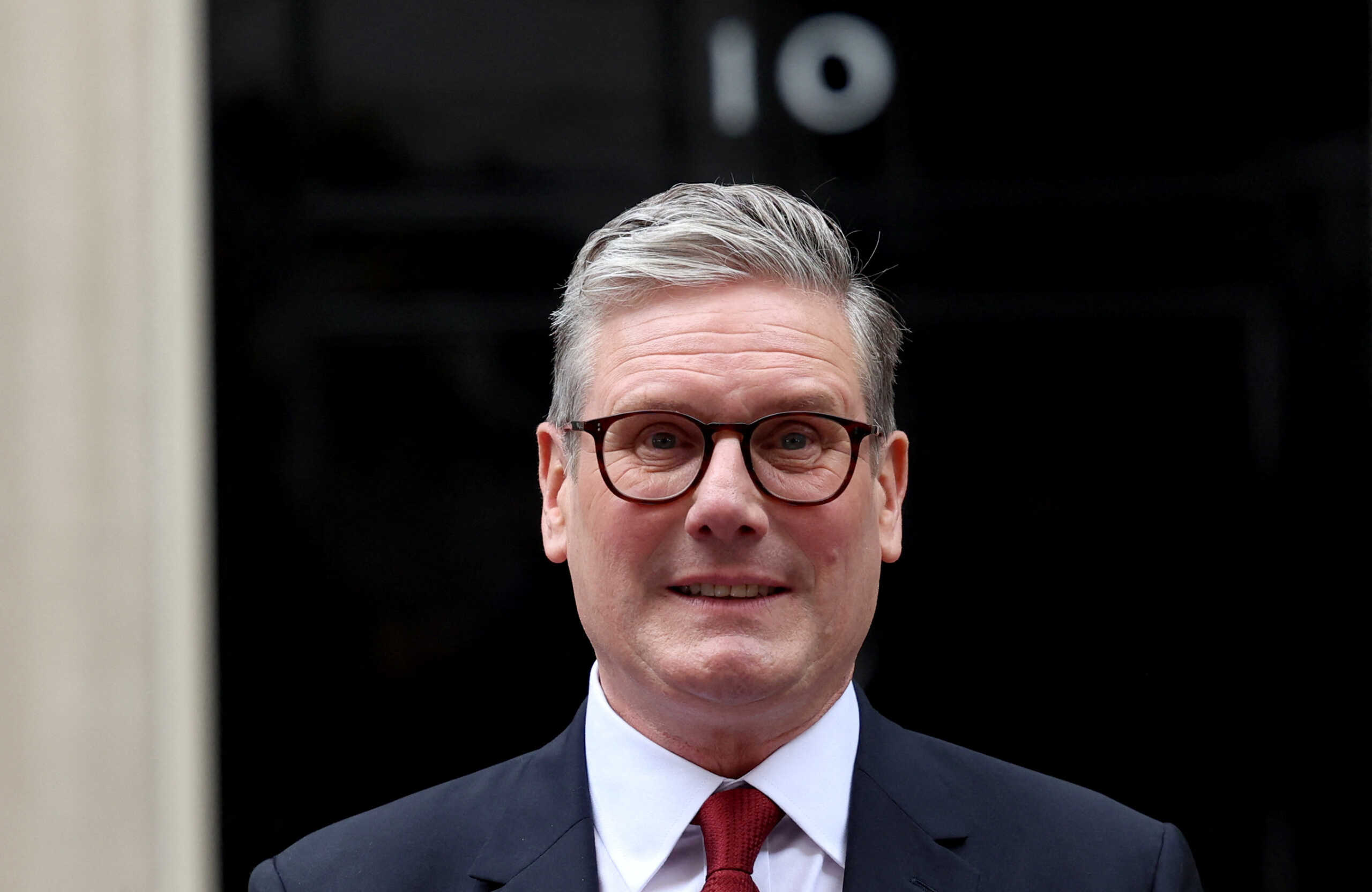 Incoming British Prime Minister Keir Starmer delivers a speech at Number 10 Downing Street, following the results of the election, in London, Britain, July 5, 2024. REUTERS