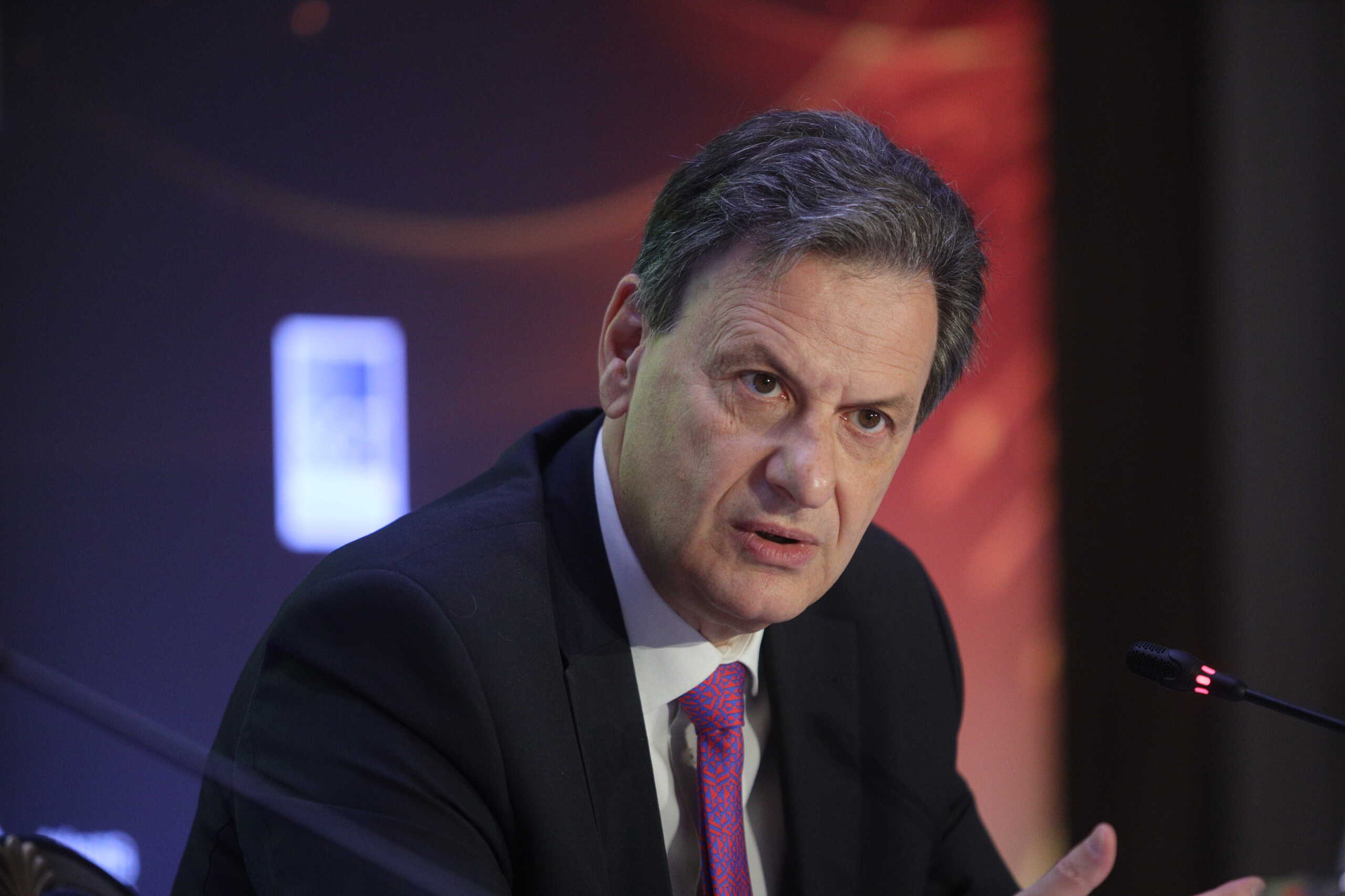 Στιγμιότυπο από τις εργασίες του 13ου Athens Energy Summit, στην Αθήνα, Πέμπτη 4 Ιουλίου 2024. 
(ΓΙΑΝΝΗΣ ΠΑΝΑΓΟΠΟΥΛΟΣ