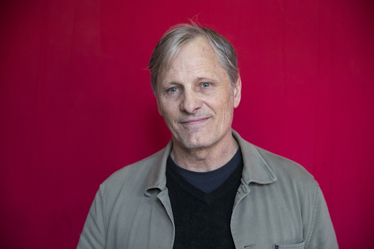 epa11315080 US actor and director Viggo Mortensen attends a cinema event at the University of Zaragoza, in Zaragoza, Spain, 02 May 2024. Mortensen presented his new movie 'The Dead Don't Hurt' at the university's 'La Buena Estrella' session, his second feature film as a director, which is to be released in Spanish theaters on 10 May.  EPA