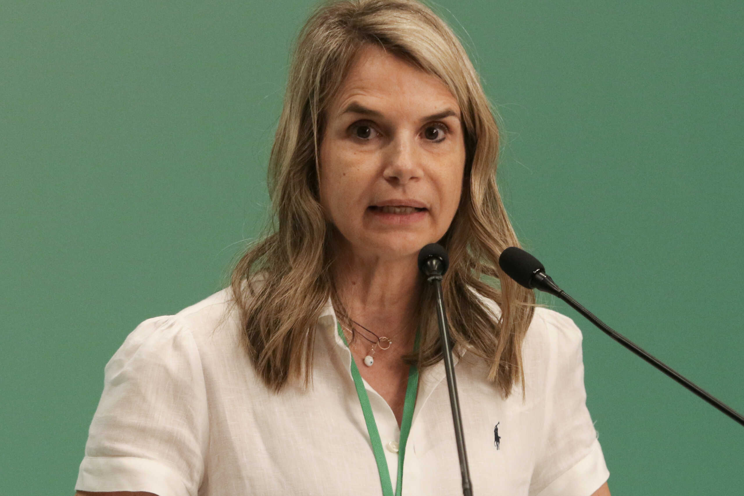 Συνεδριαση της Κεντρικης Επιτροπης του ΠΑΣΟΚ(Μιλενα Αποστολακη )  ΦΩΤΟ ΧΡΗΣΤΟΣ ΜΠΟΝΗΣ