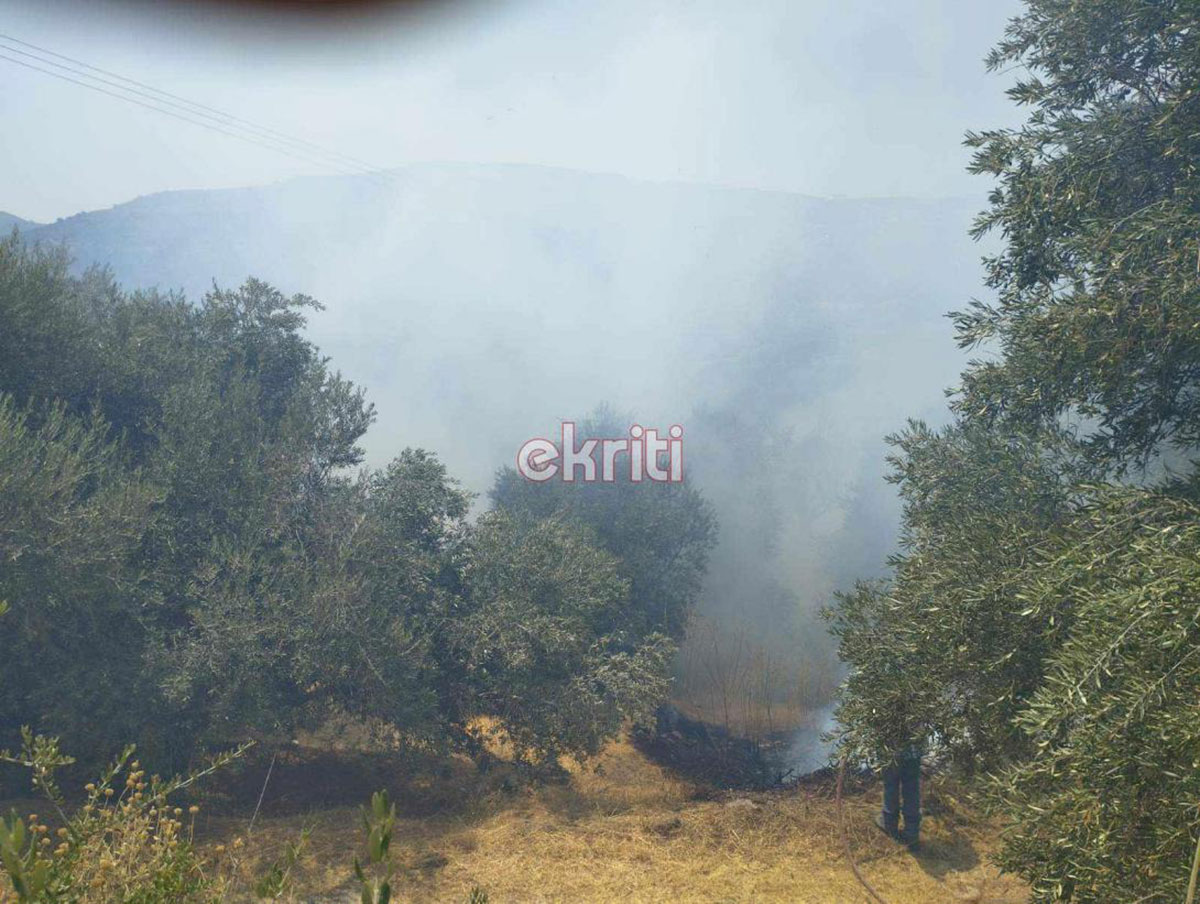 Μαίνεται η φωτιά στα Χανιά: Εκκενώθηκαν χωριά με μήνυμα του 112