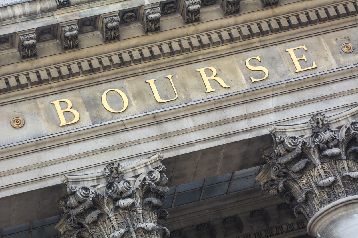 Bourse is the name of Stock Market in french and it is located in the Palais Brongniart. The French Stock Market is known as EURONEXT PARIS.