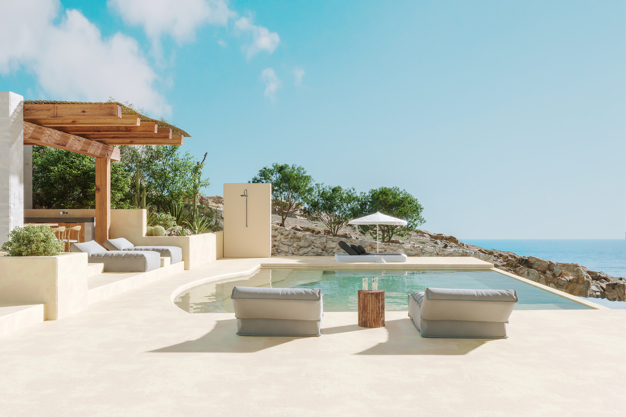 Luxury  Beach Hotel With Sea View Swimming Pool
