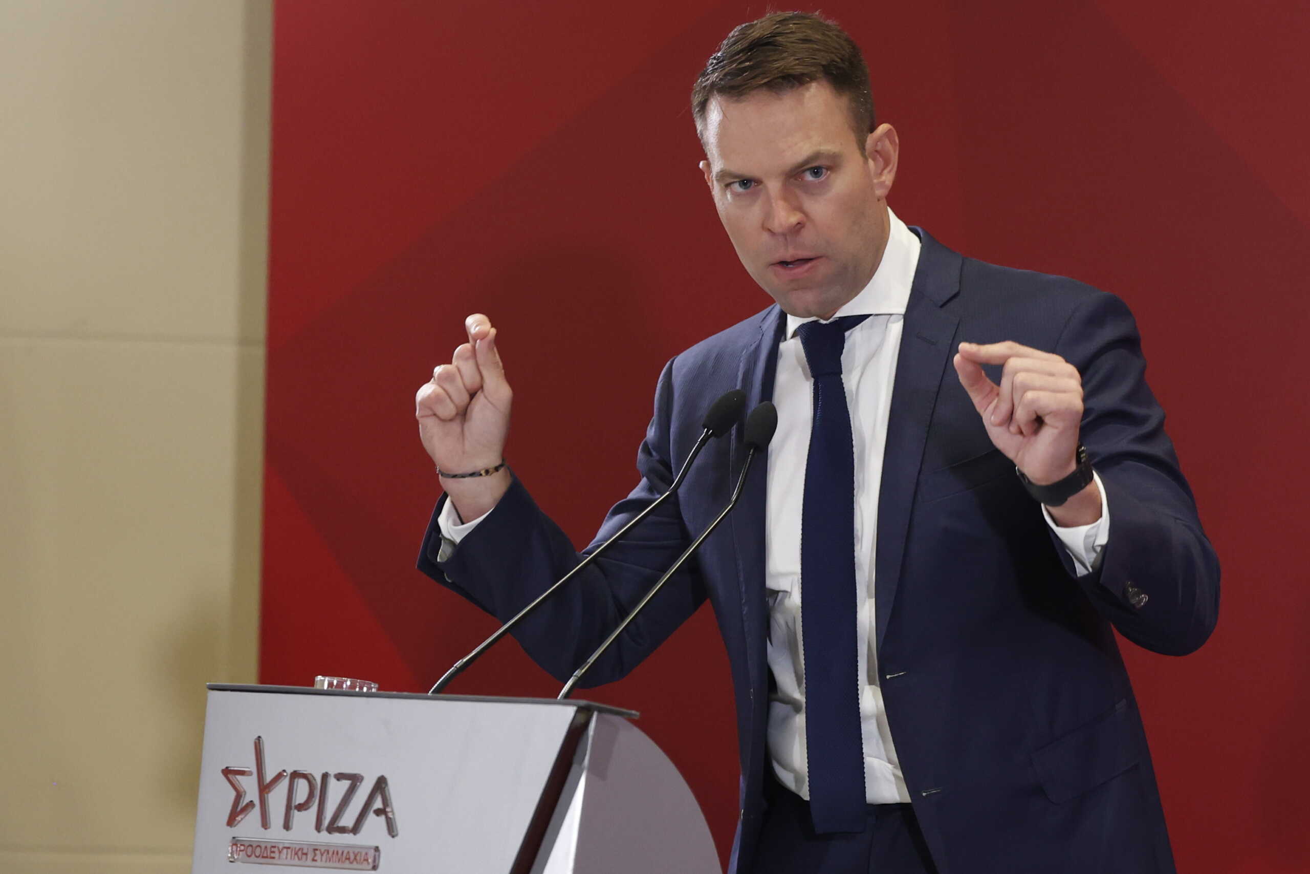 Συνεδρίαση της Κεντρικής Επιτροπής του ΣΥΡΙΖΑ - Προοδευτική Συμμαχία, στην Αθήνα, Σάββατο, 6 Ιουλίου 2024. 
(ΓΙΩΡΓΟΣ ΚΟΝΤΑΡΙΝΗΣ