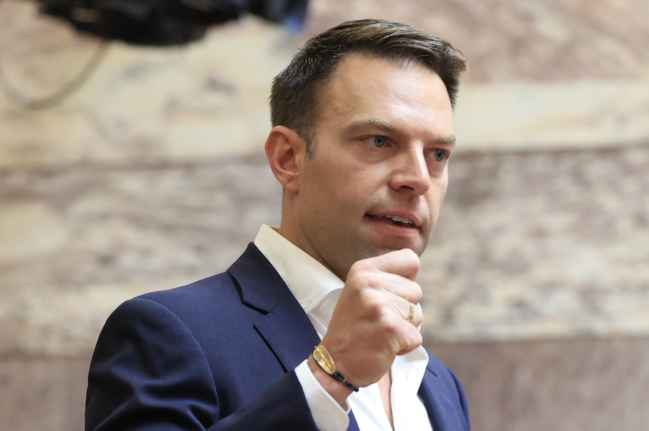 Συνεδρίαση της Κοινοβουλευτικής Ομάδας του ΣΥΡΙΖΑ - Προοδευτική Συμμαχία, Πέμπτη 13 Ιουνίου 2024. 
(ΓΙΩΡΓΟΣ ΚΟΝΤΑΡΙΝΗΣ