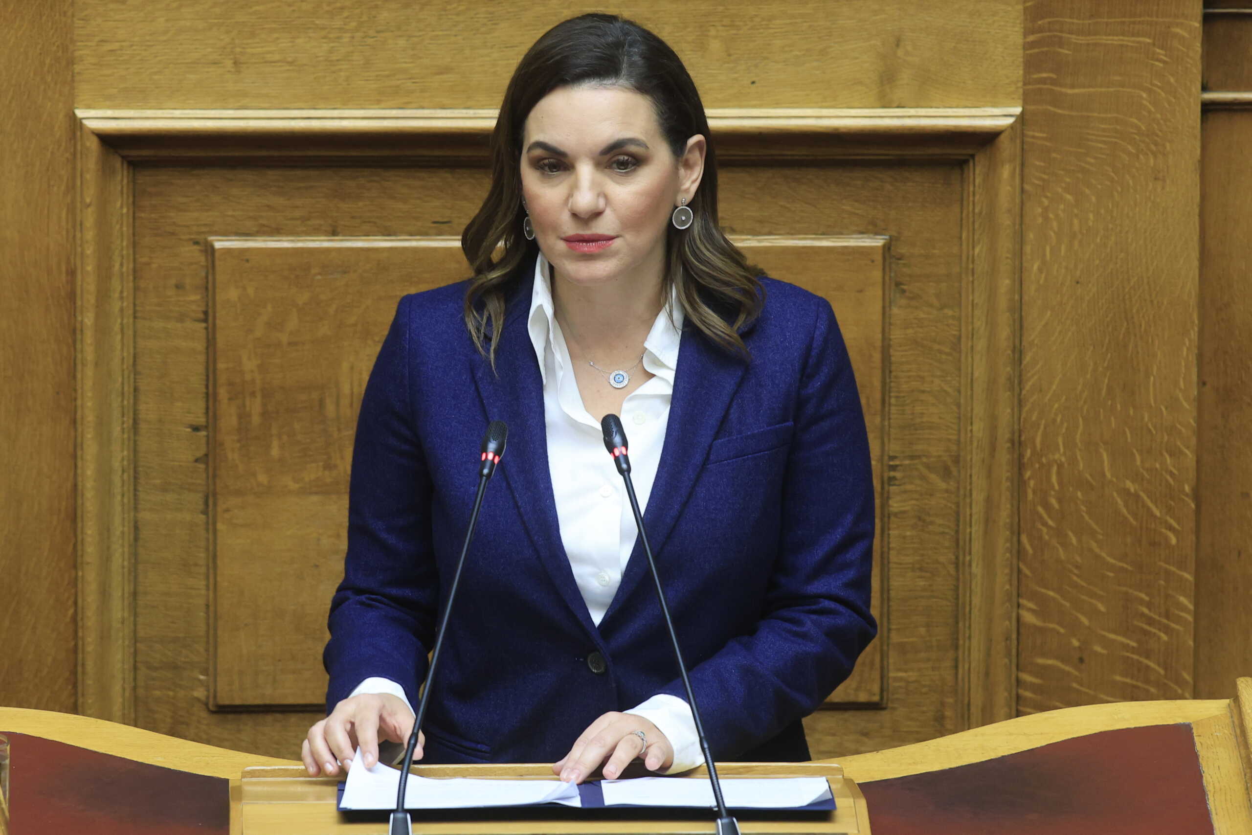 Δεύτερη ημέρα της συζήτησης στην Ολομέλεια της Βουλής του σχεδίου νόμου του Υπουργείου Εθνικής Οικονομίας και Οικονομικών "Κύρωση του Κρατικού Προϋπολογισμού οικονομικού έτους 2024", Πέμπτη 14 Δεκεμβρίου 2023. 
(ΓΙΩΡΓΟΣ ΚΟΝΤΑΡΙΝΗΣ