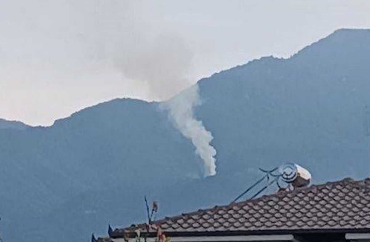 Φωτιά στον Όλυμπο στην περιοχή Κορομηλιά, επιχειρούν επίγειες και εναέριες δυνάμεις