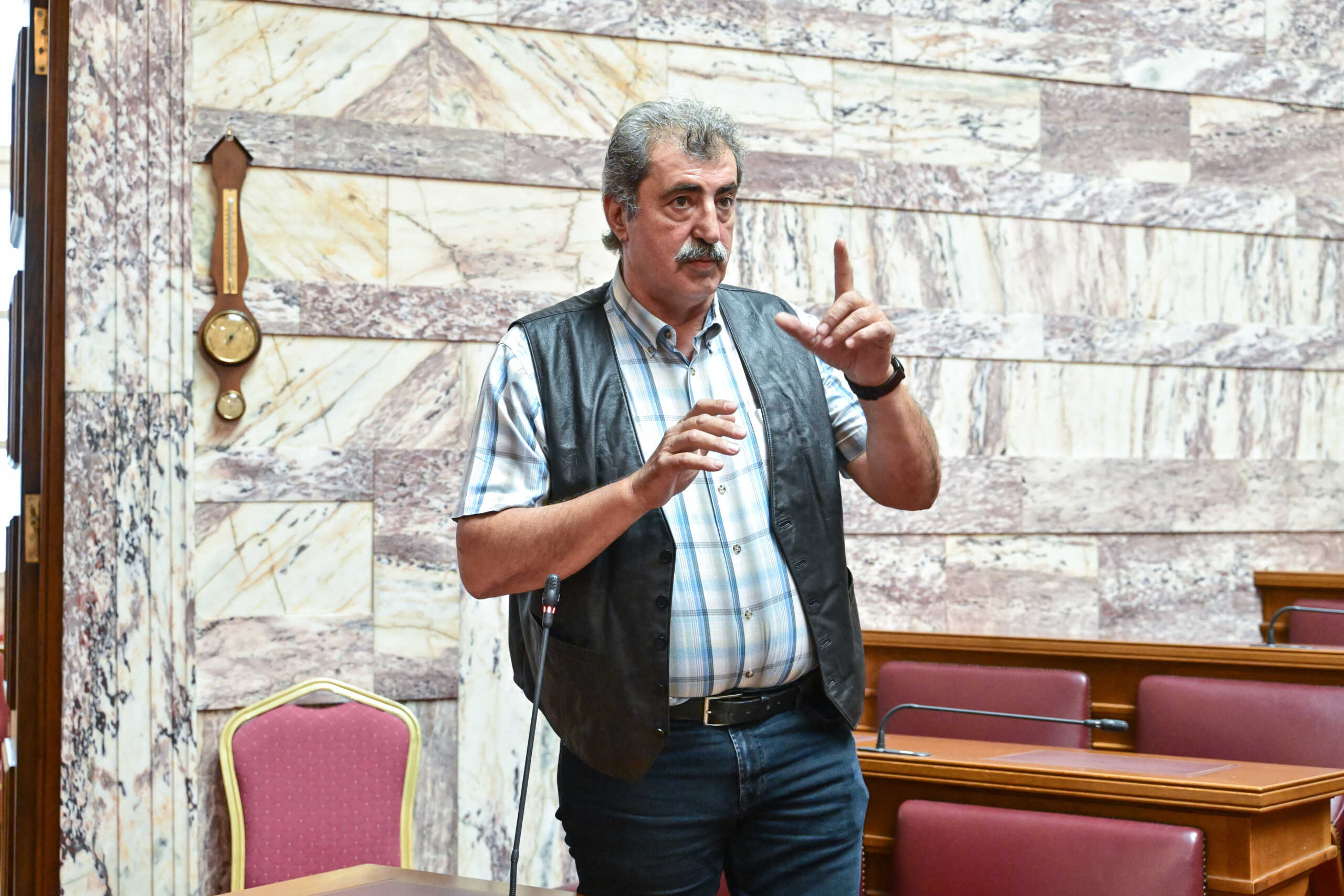 ΕΚΤΟΣ Κ.Ο.ΤΟΥ ΣΥΡΙΖΑ-Π.Σ. Ο ΠΑΥΛΟΣ ΠΟΛΑΚΗΣ ΜΕ ΕΝΤΟΛΗ ΤΟΥ ΠΡΟΕΔΡΟΥ ΣΤΕΦΑΝΟΥ ΚΑΣΕΛΑΚΗ (EUROKINISSI