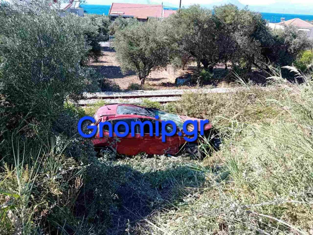 Εθνική οδός Πατρών – Πύργου: Τροχαίο με δύο τραυματίες από εκτίναξη αυτοκινήτου στην παλαιά εθνική