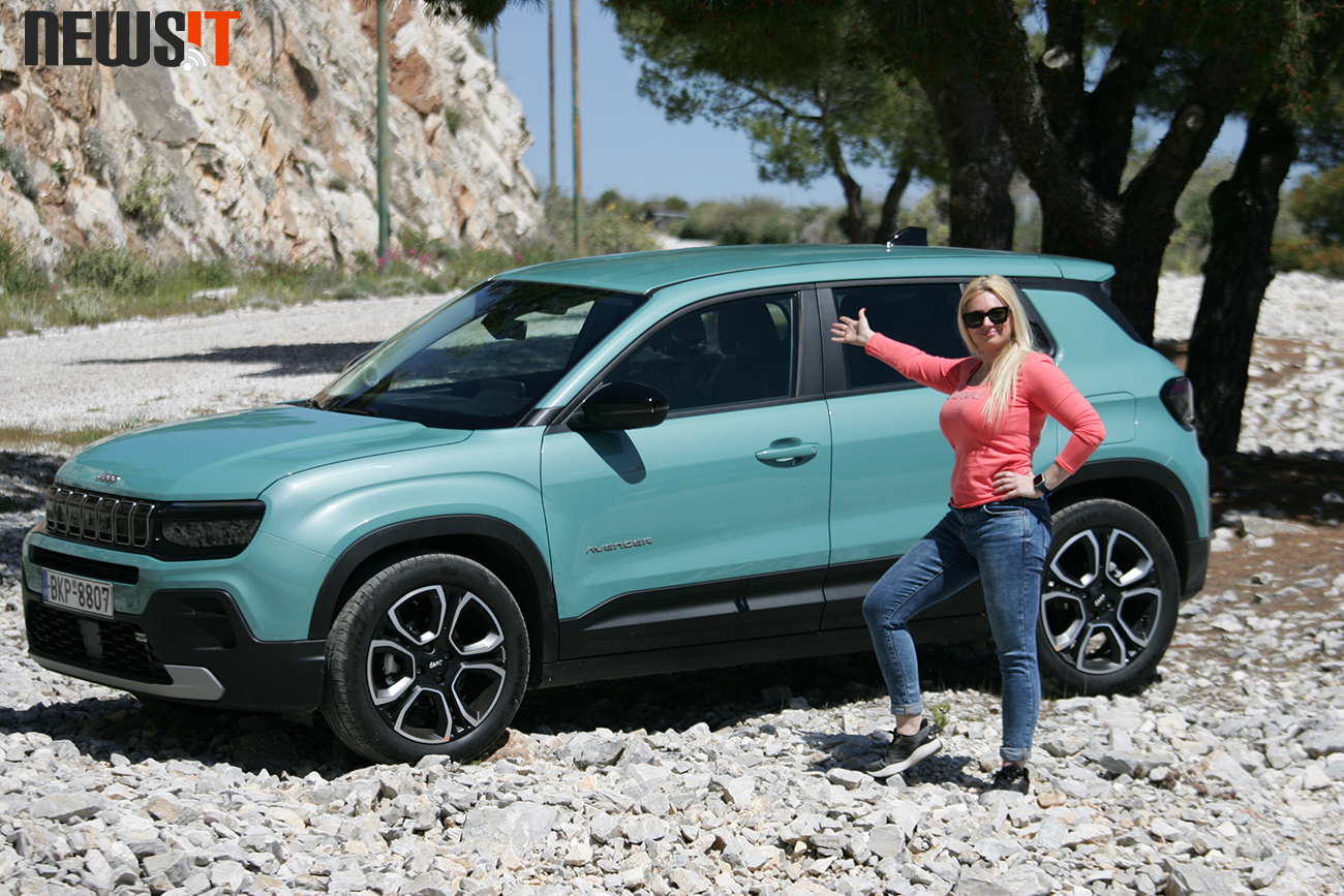 Jeep Avenger 1.2T 100PS – Δοκιμή: Το θερμικό Avenger σε πάει παντού!