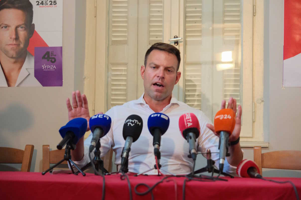 ΕΠΙΣΚΕΨΗ ΤΟΥ ΠΡΟΕΔΡΟΥ ΤΟΥ ΣΥΡΙΖΑ - ΠΣ ΣΤΕΦΑΝΟΥ ΚΑΣΣΕΛΑΚΗ ΣΤΗ ΝΟΜΑΡΧΙΑΚΗ ΧΑΝΙΩΝ (EUROKINISSI