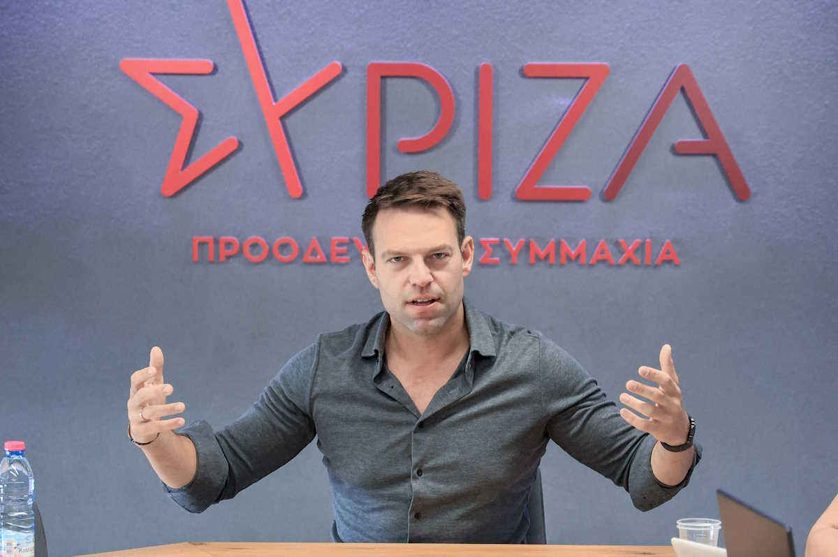 Συνεδρίαση στα γραφεία της Κουμουνδούρου του Εκτελεστικό Γραφείου του ΣΥΡΙΖΑ-ΠΣ υπό την προεδρία του Στέφανου Κασσελάκη.  Τρίτη 18 Ιουνίου 2024 (ΓΙΩΡΓΟΣ ΚΟΝΤΑΡΙΝΗΣ