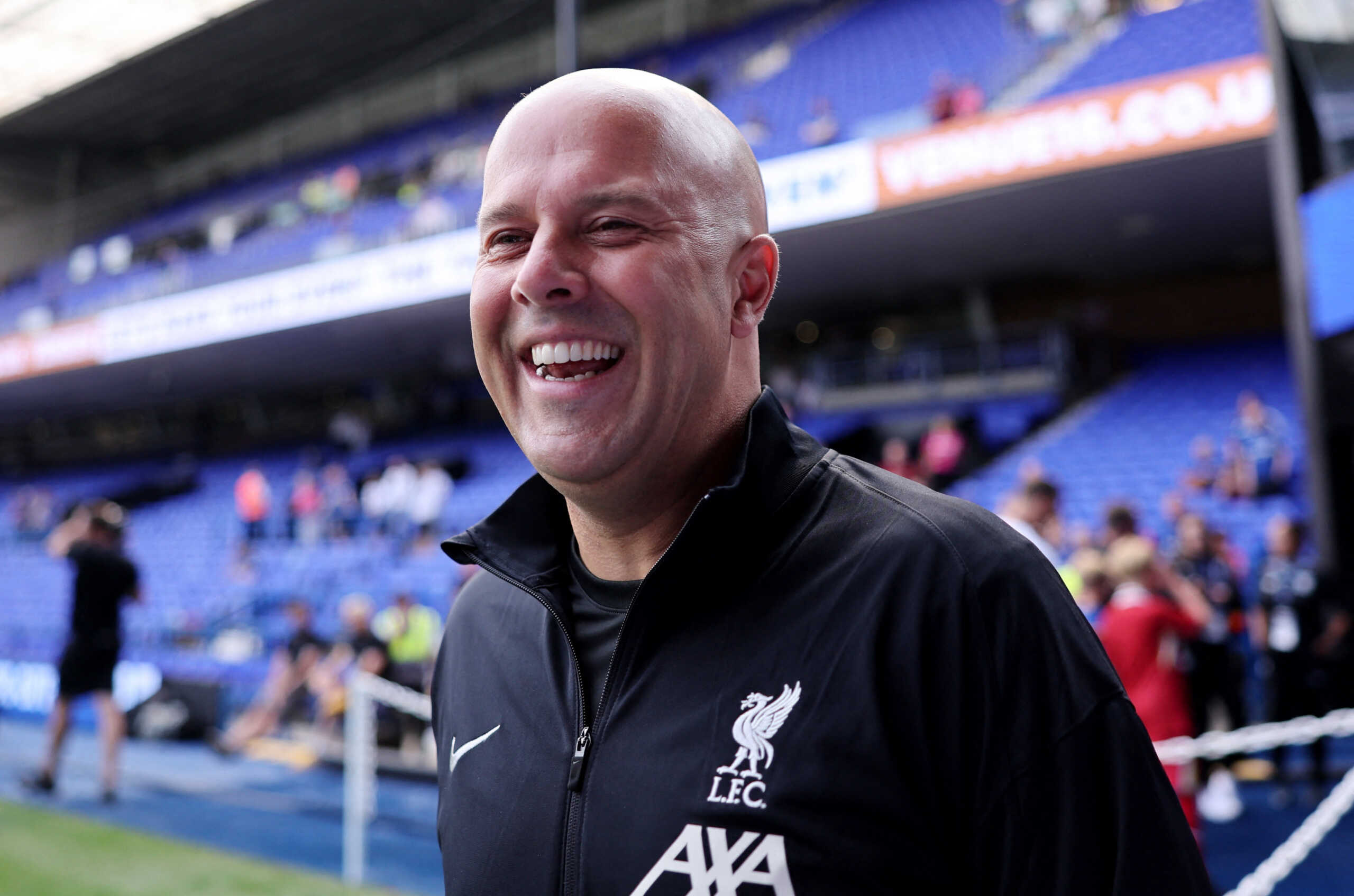 Soccer Football - Premier League - Ipswich Town v Liverpool - Portman Road, Ipswich, Britain - August 17, 2024 Liverpool manager Arne Slot inside the stadium before the match REUTERS