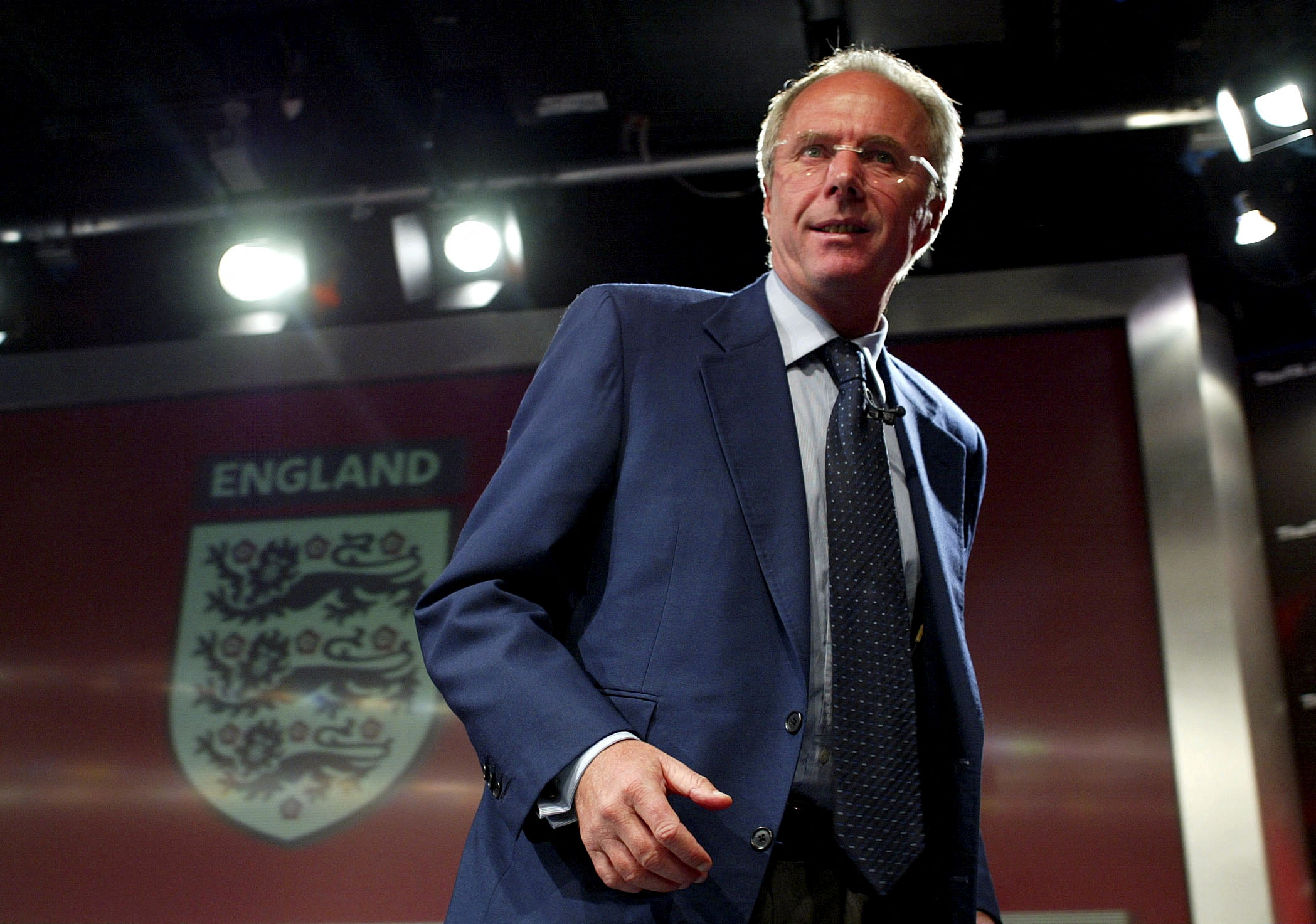 FILE PHOTO: Soccer Football - England Press Conference, Soho Square, London, Britain - September 2, 2002 England manager Sven-Goran Eriksson  Action Images via Reuters
