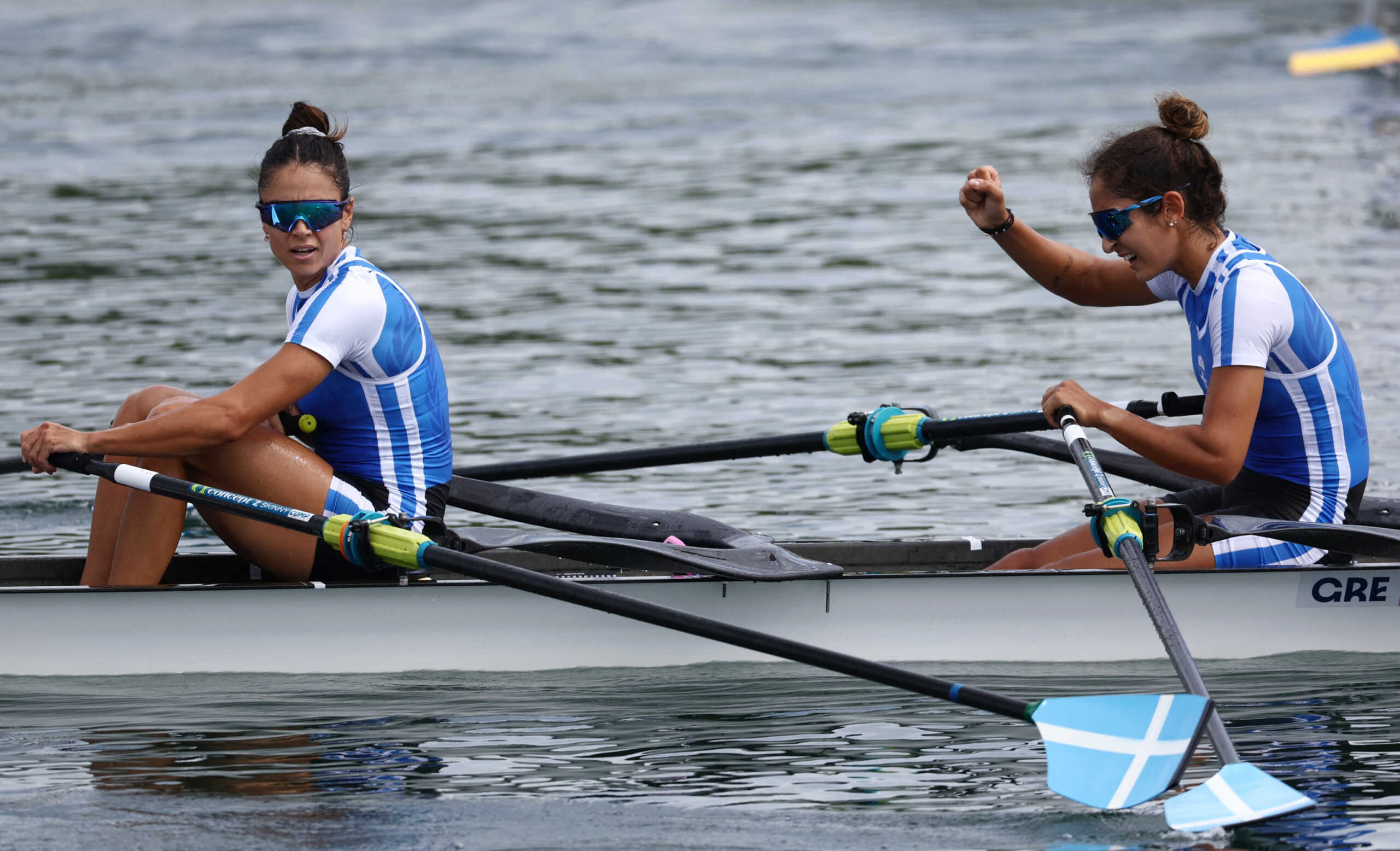 Paris 2024 Olympics - Rowing - Lightweight Women's Double Sculls Semifinal A