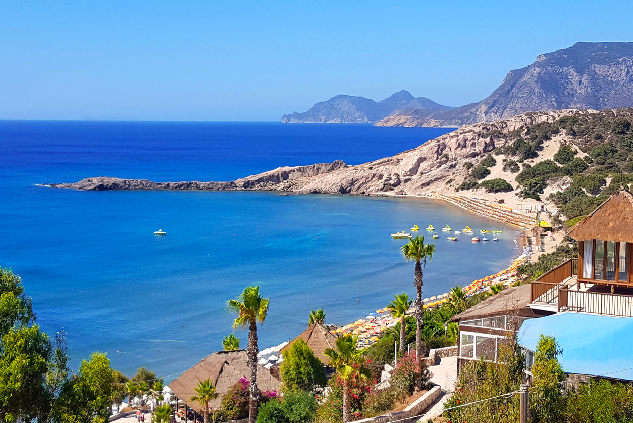 Paradise beach, Kos, Greece