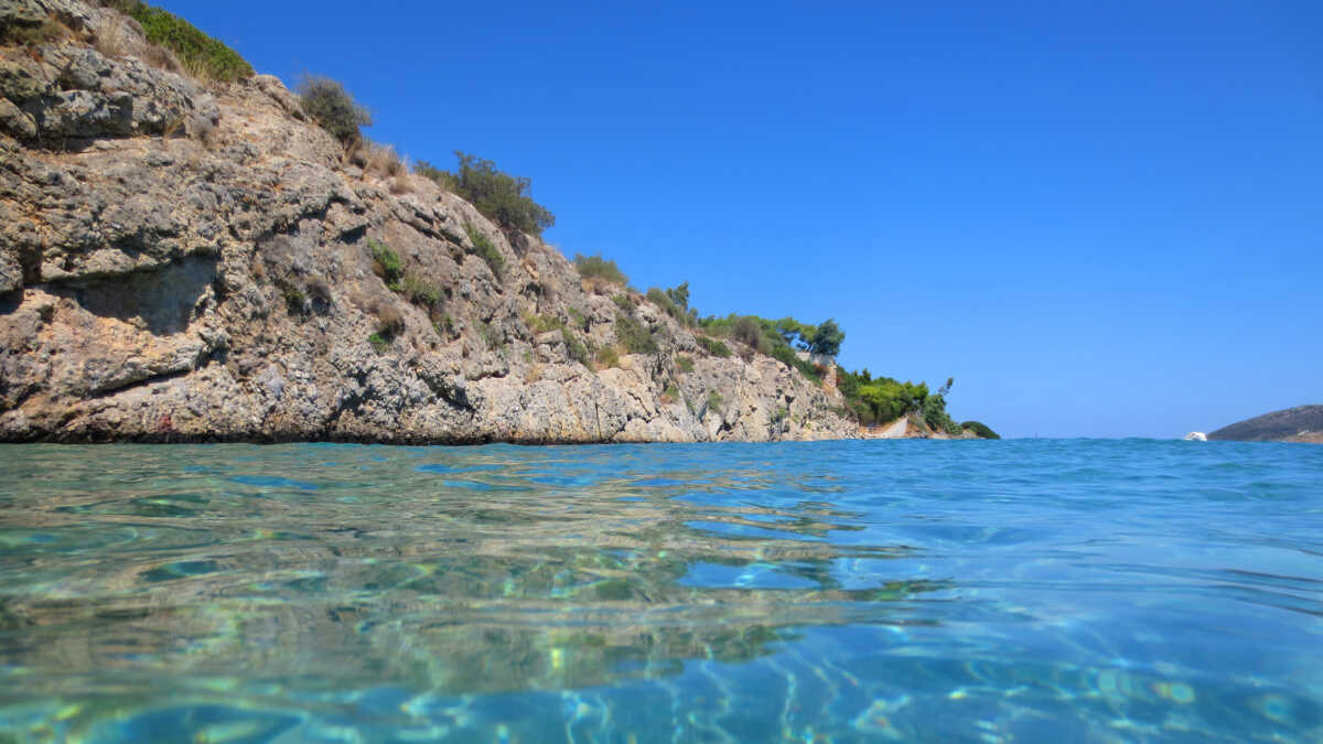 Agia Marina is a well known beach in Marathonas, Attica