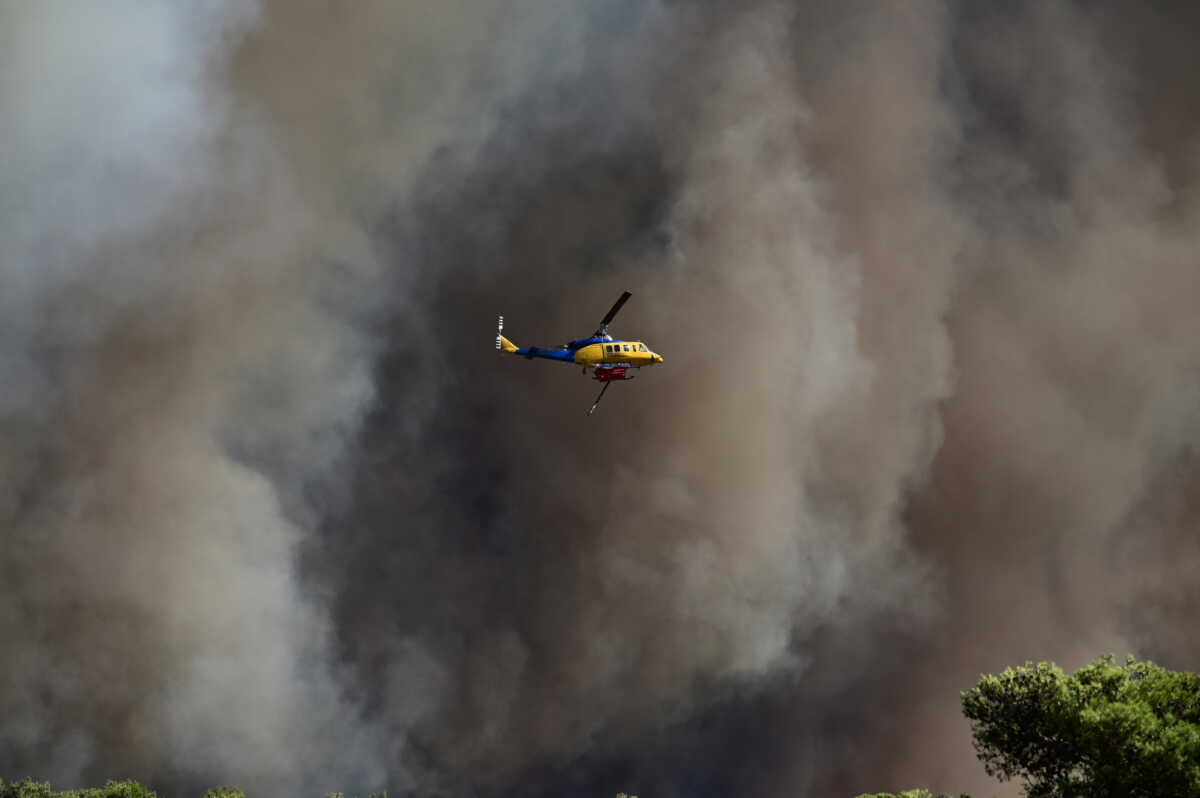 Πυρκαγιά στον Βαρνάβα Αττικής, Κυριακή 11 Αυγούστου 2024 (ΜΙΧΑΛΗΣ ΚΑΡΑΓΙΑΝΝΗΣ