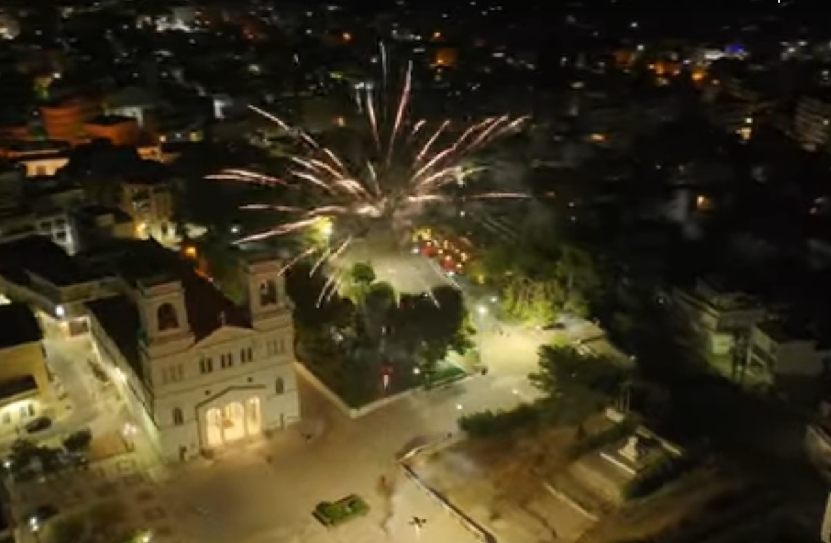 Εμμανουήλ Καραλής: Με πυροτεχνήματα γιόρτασαν στην Ηλεία την κατάκτηση του χάλκινου μεταλλίου στους Ολυμπιακούς Αγώνες