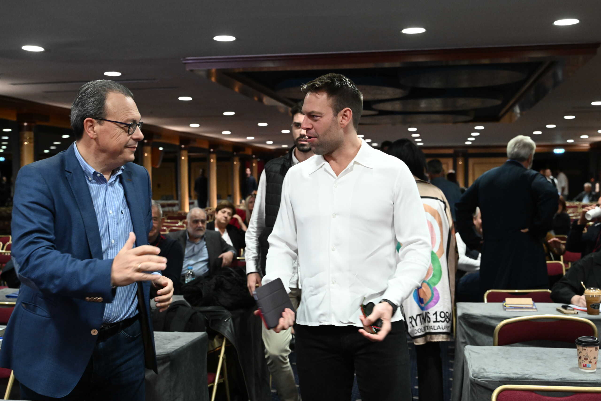 Δεύτερη ημέρα εργασιών της συνεδρίασης της Κεντρικής Επιτροπής του ΣΥΡΙΖΑ - Προοδευτική Συμμαχία, στην Αθήνα, Κυριακή 12 Νοεμβρίου 2023. 
(ΤΑΤΙΑΝΑ ΜΠΟΛΑΡΗ