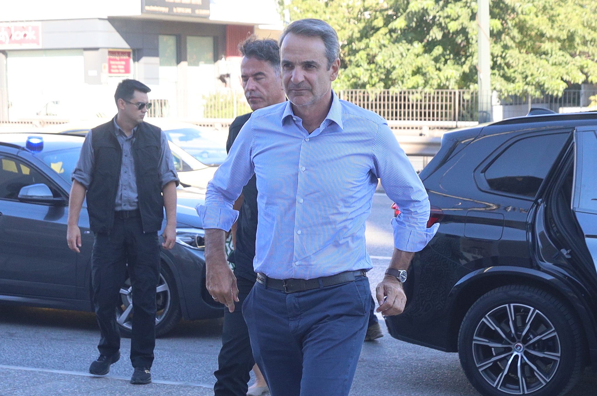 Ο Πρωθυπουργός Κυριάκος Μητσοτάκης  προεδρεύει σε σύσκεψη με τη συμμετοχή κυβερνητικού κλιμακίου στο Υπουργείο Κλιματικής Κρίσης και Πολιτικής Προστασίας. Τρίτη 13 Αυγούστου 2024   (ΓΙΑΝΝΗΣ ΠΑΝΑΓΟΠΟΥΛΟΣ