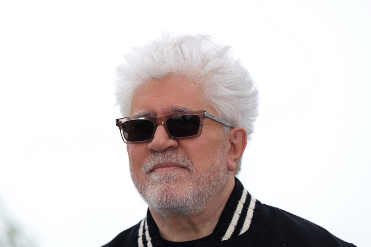 epa10633859 Spanish filmmaker Pedro Almodovar attends the photocall for 'Extrana forma de vida' (Strange Way of Life) during the 76th annual Cannes Film Festival, in Cannes, France, 17 May 2023. The festival runs from 16 to 27 May.  EPA
