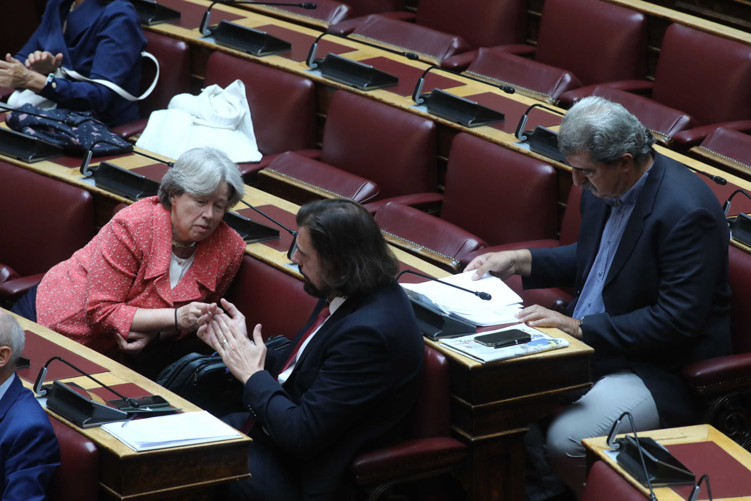 Συζήτηση στην Ολομέλεια της Βουλής των άρθρων και του συνόλου του σχεδίου νόμου, "Ρυθμίσεις για την αντιμετώπιση της πανδημίας του κορωνοιού COVID-19, την ενίσχυση της προστασίας της δημόσιας υγείας και των υπηρεσιών υγείας, το ηλεκτρονικό σύστημα παρακολούθησης της διακίνησης φαρμάκων, την Ενιαία Λίστα Χειρουργείων και άλλες επείγουσες διατάξεις, Τετάρτη 4 Οκτωβρίου 2023. 
(ΓΙΑΝΝΗΣ ΠΑΝΑΓΟΠΟΥΛΟΣ