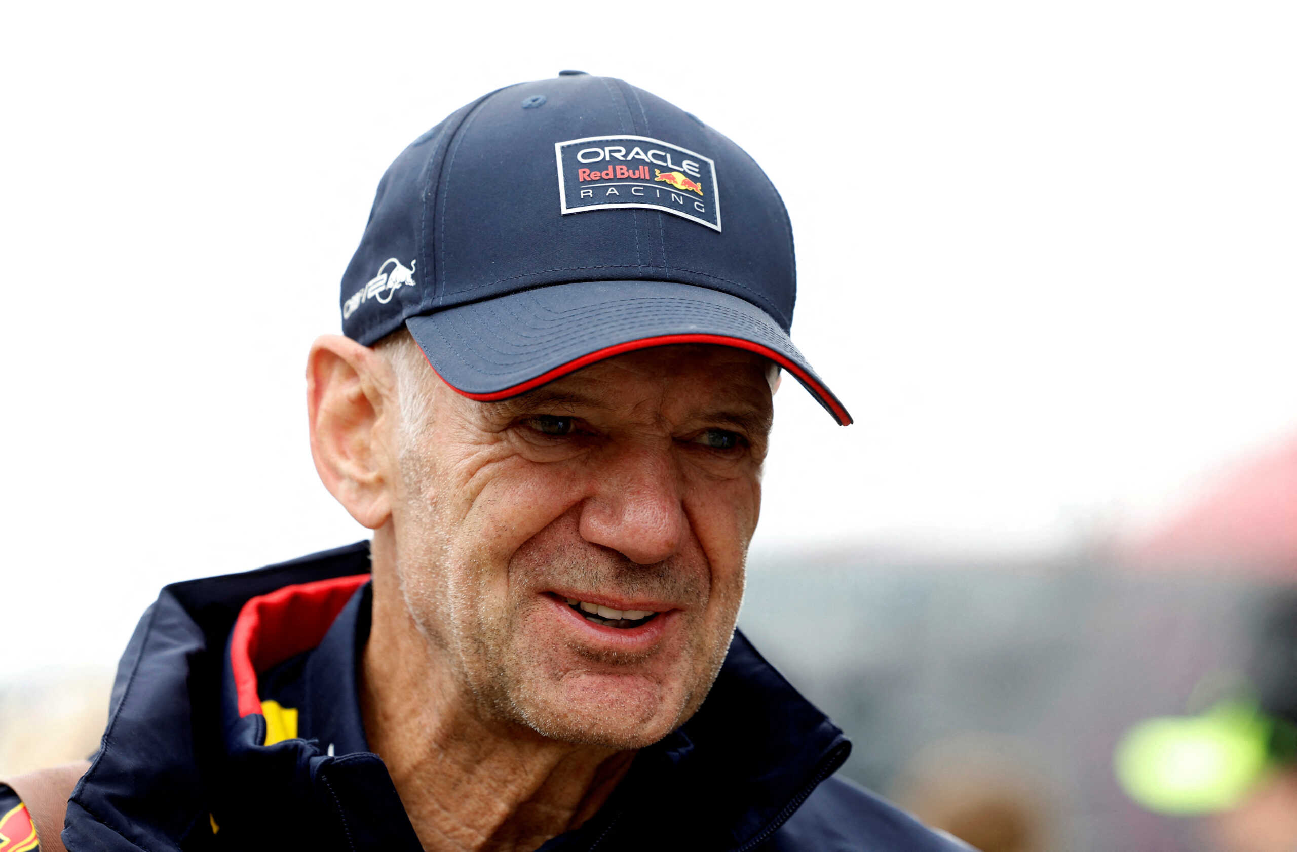 FILE PHOTO: Formula One F1 - British Grand Prix - Silverstone Circuit, Silverstone, Britain - July 7, 2024 Red Bull's chief technology officer Adrian Newey arrives ahead of the race REUTERS