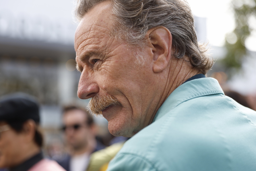 epa11197717 US actor Bryan Cranston attends the premiere of the movie 'Kung Fu Panda 4' at The Grove  in Los Angeles, California, USA, 03 March 2024.  EPA