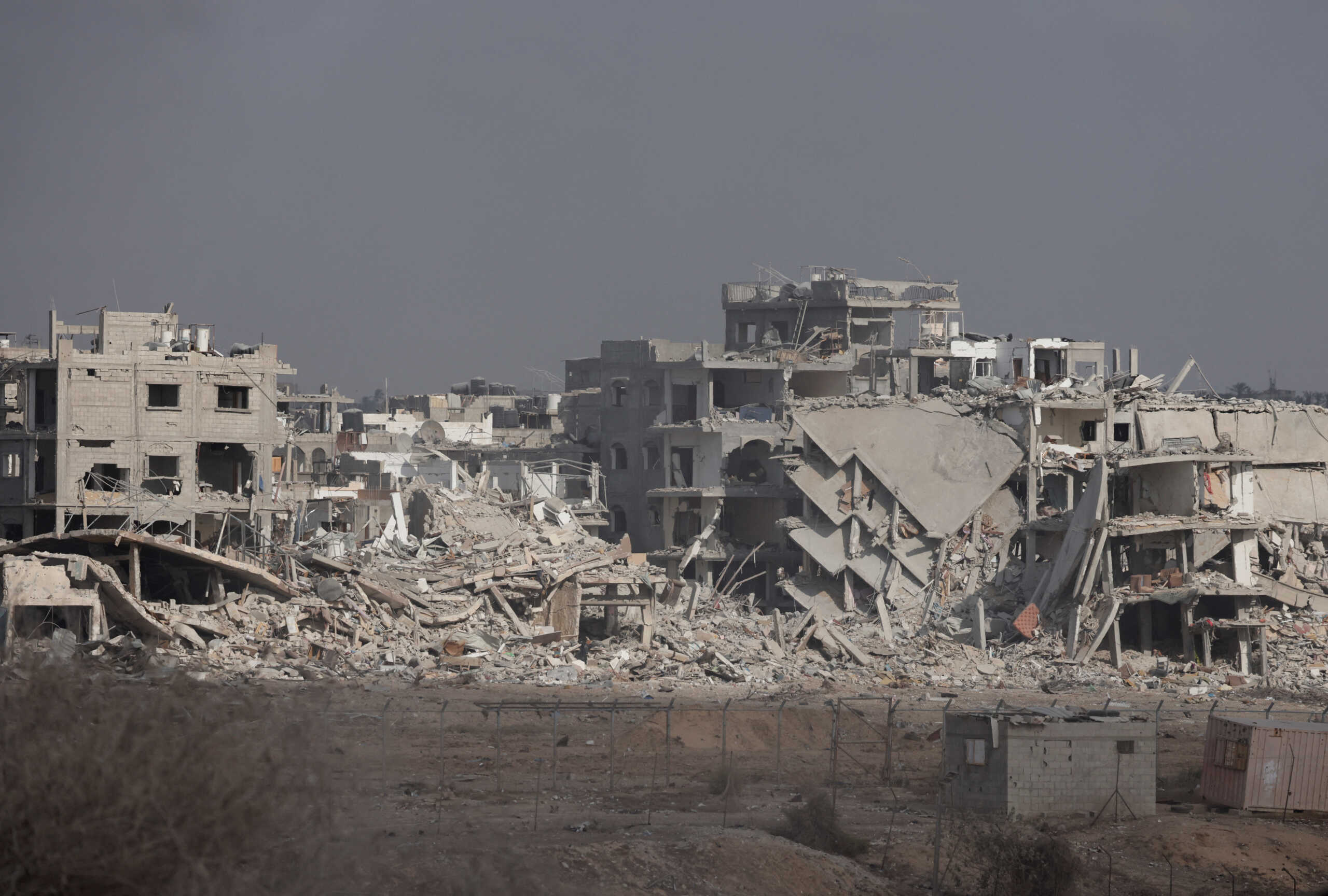 Damaged buildings are pictured, amid the ongoing ground operation of the Israeli army against Palestinian Islamist group Hamas, in the Gaza Strip, September 13, 2024. REUTERS