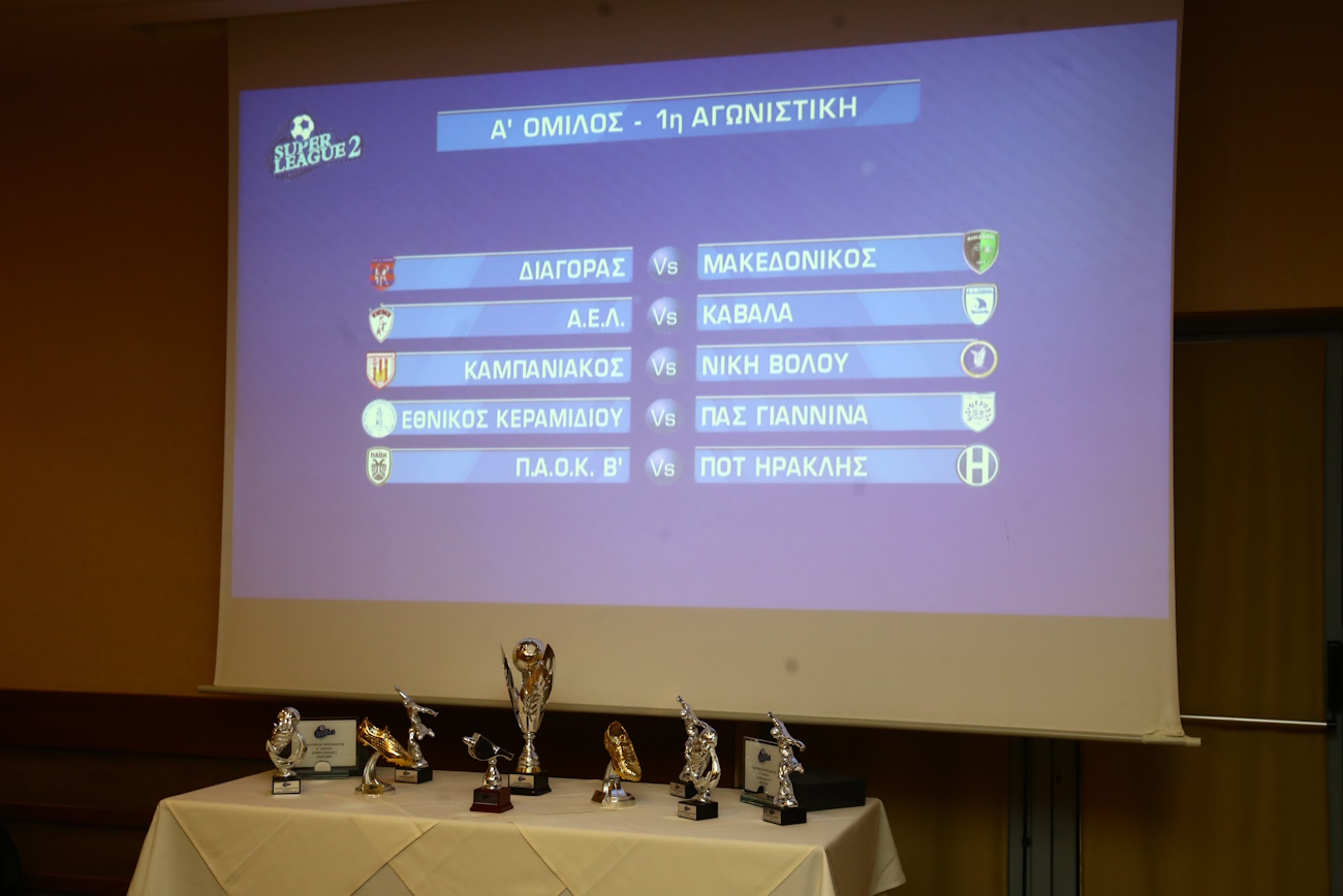 ΔΣ ΚΑΙ ΚΛΗΡΩΣΗ ΤΟΥ ΠΡΩΤΑΘΛΗΜΑΤΟΣ ΤΗΣ SUPER LEAGUE 2 2024-2025 (ΜΑΡΚΟΣ ΧΟΥΖΟΥΡΗΣ